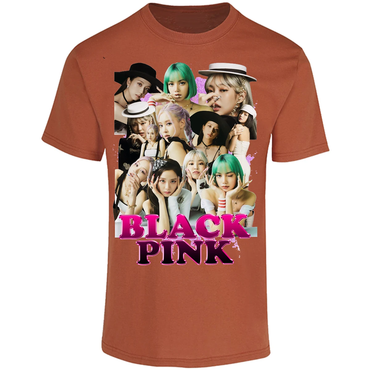 Playera K Pop Black Pink Printable para Adulto 5