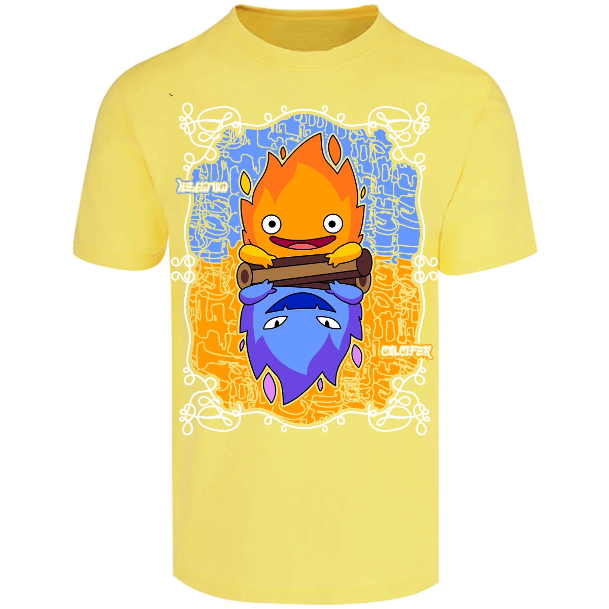 Playera Ghibli Calcifer Anime para Adulto 19