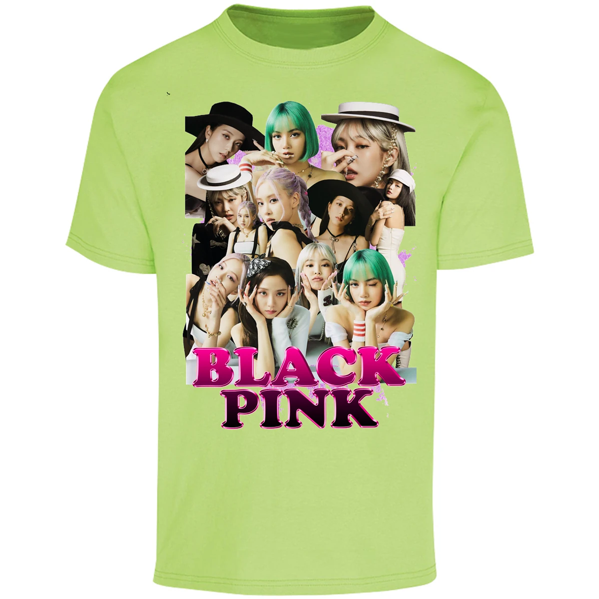 Playera K Pop Black Pink Printable para Adulto 10