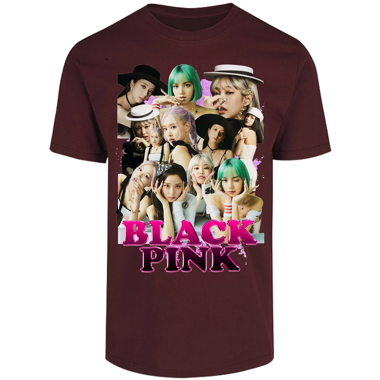 Playera K Pop Black Pink Printable para Adulto 15