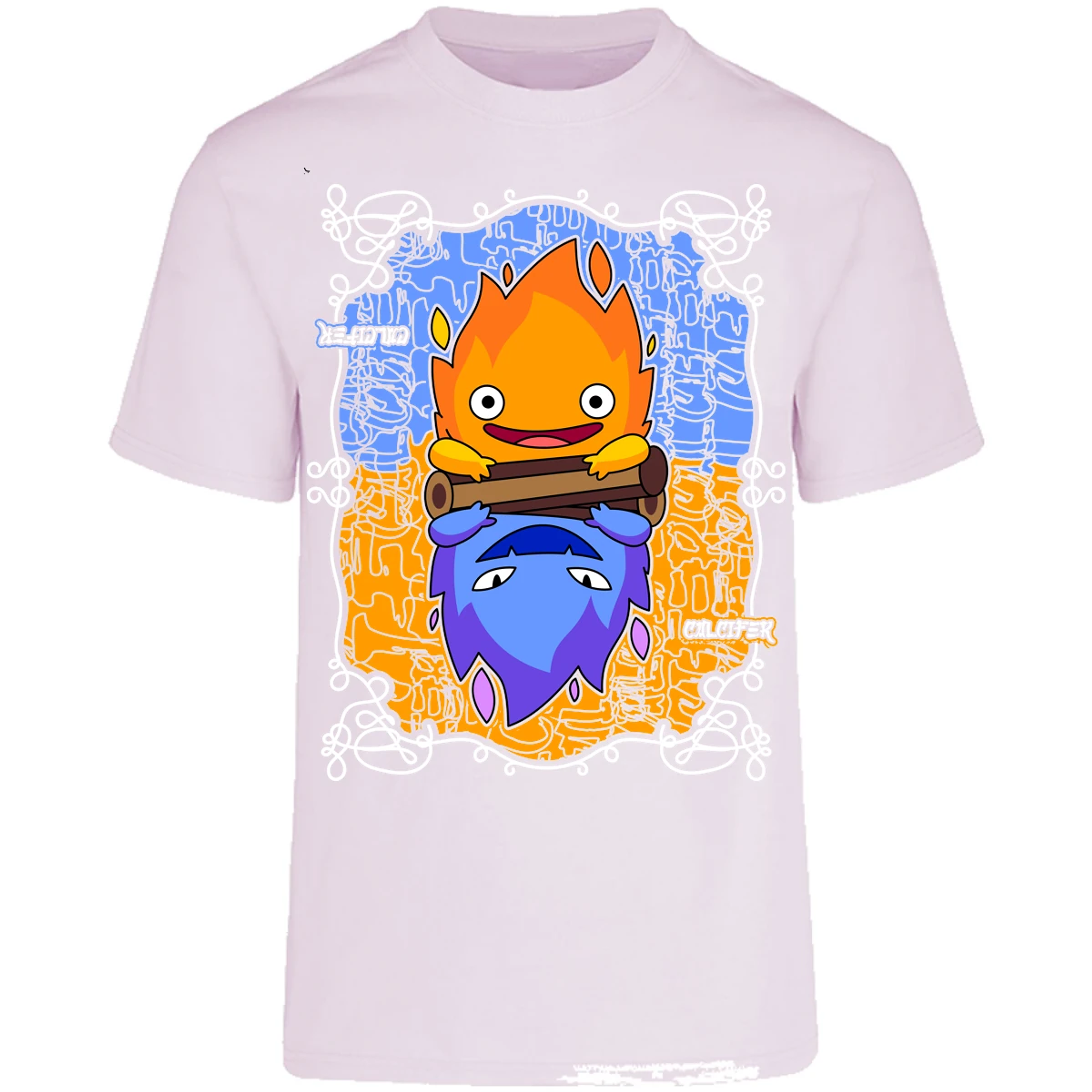 Playera Ghibli Calcifer Anime para Adulto 14