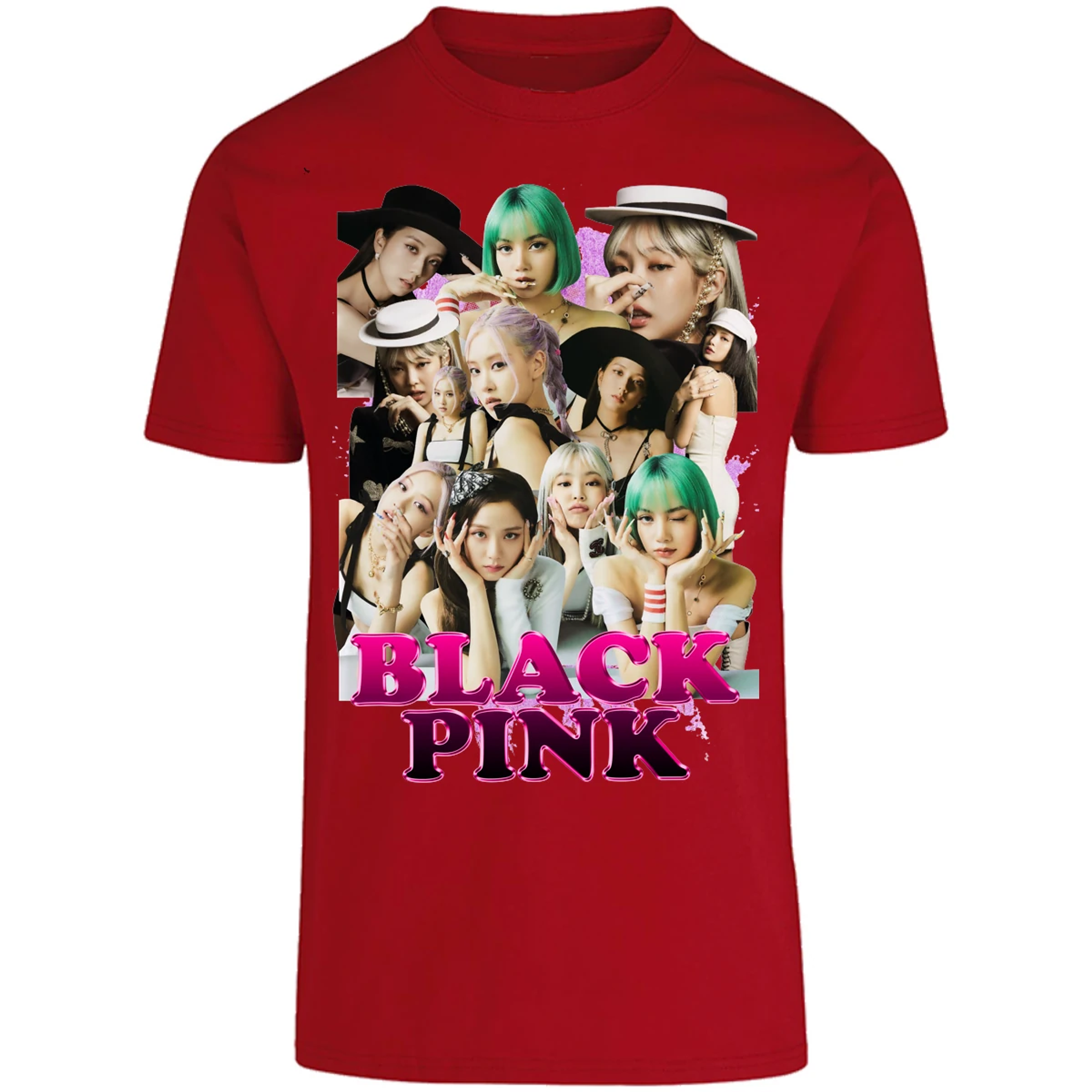 Playera K Pop Black Pink Printable para Adulto 18
