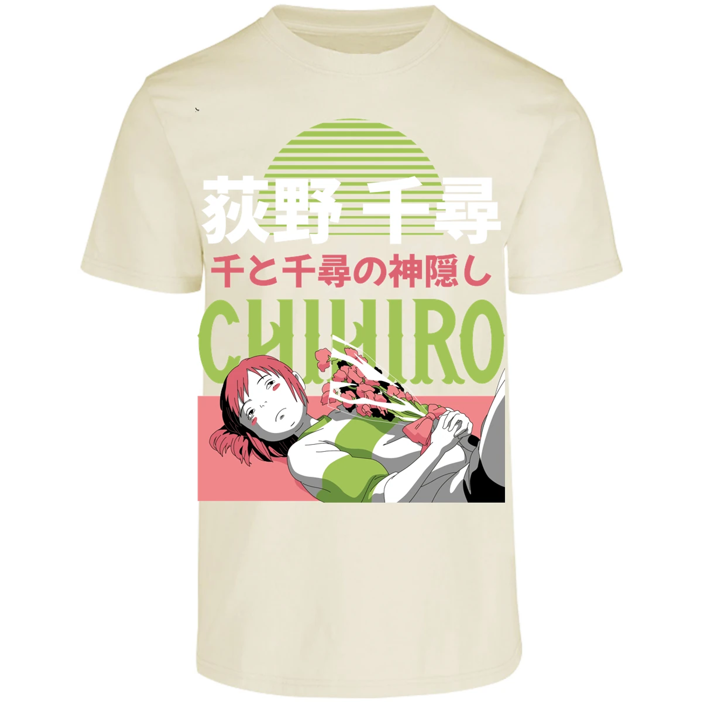 Playera Ghibli Chihiro Anime para Adulto 20