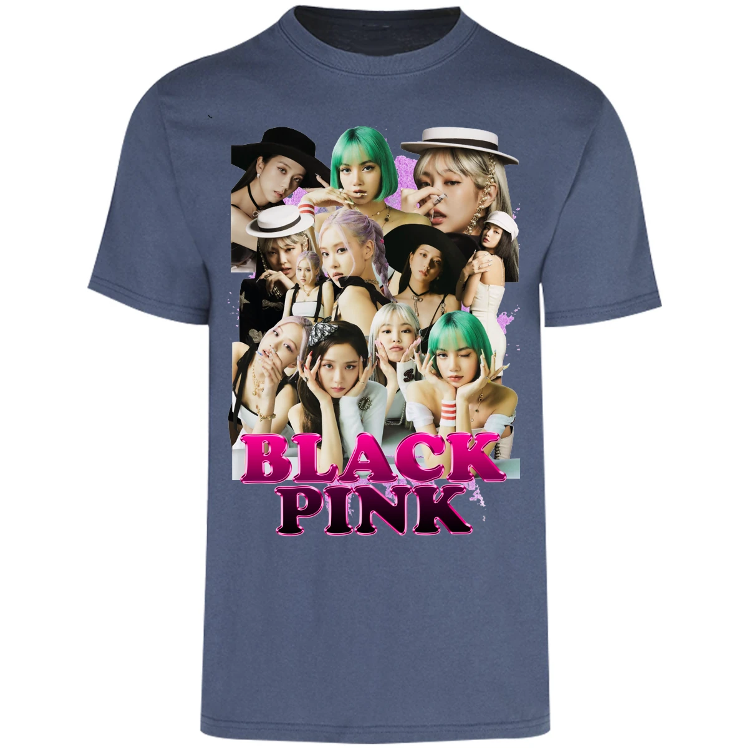 Playera K Pop Black Pink Printable para Adulto 19