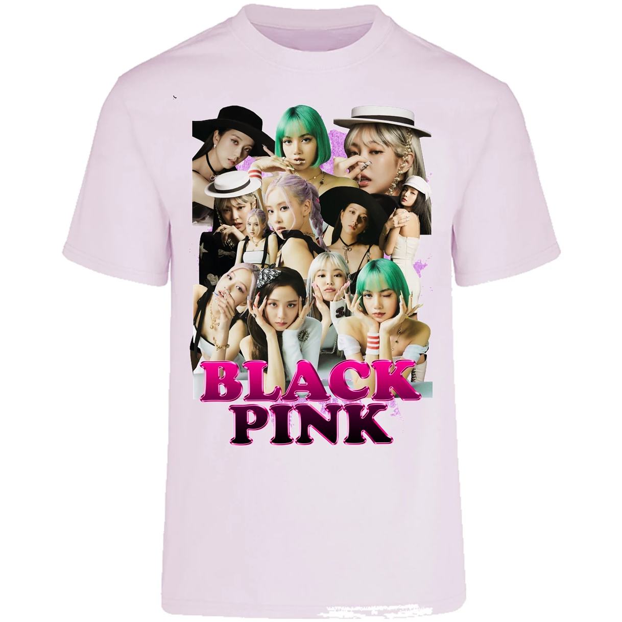 Playera K Pop Black Pink Printable para Adulto 20