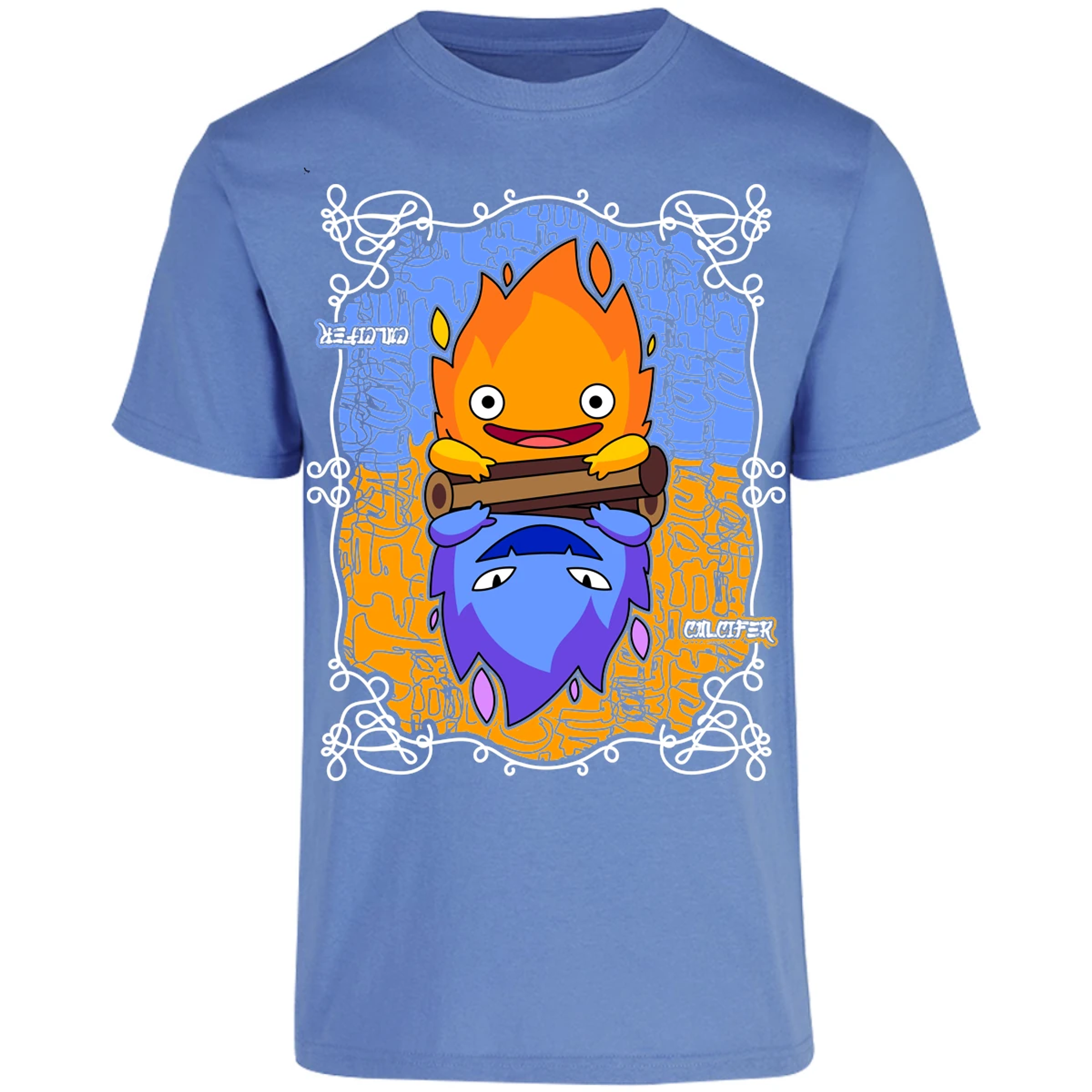 Playera Ghibli Calcifer Anime para Adulto 21