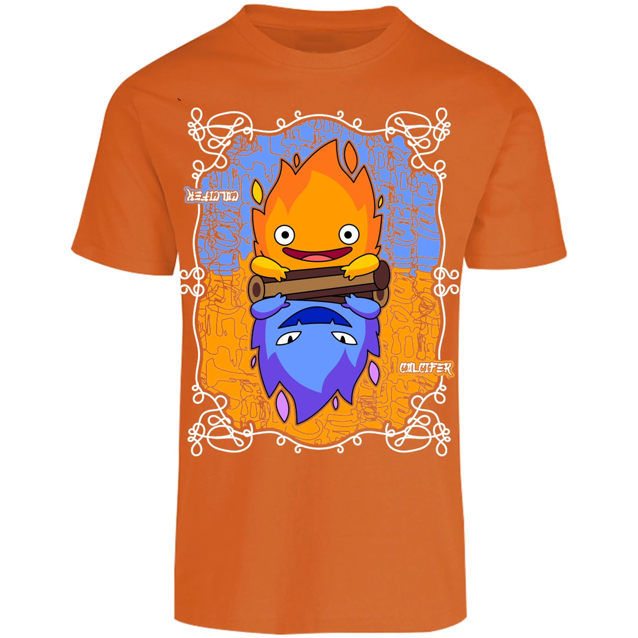 Playera Ghibli Calcifer Anime para Adulto 23
