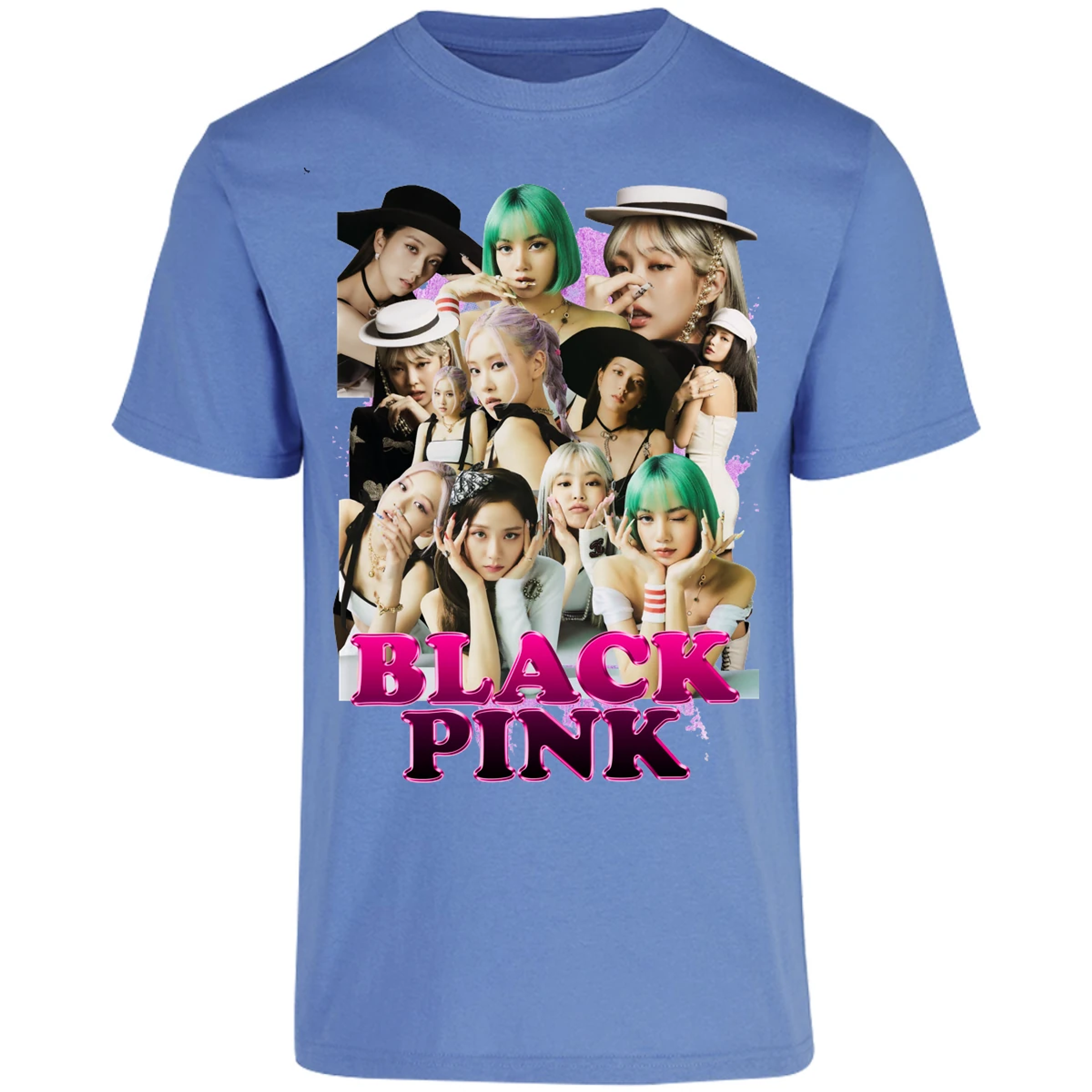 Playera K Pop Black Pink Printable para Adulto 30