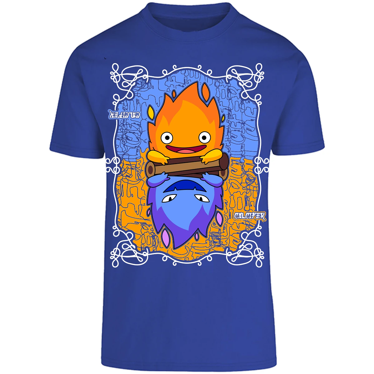 Playera Ghibli Calcifer Anime para Adulto 25