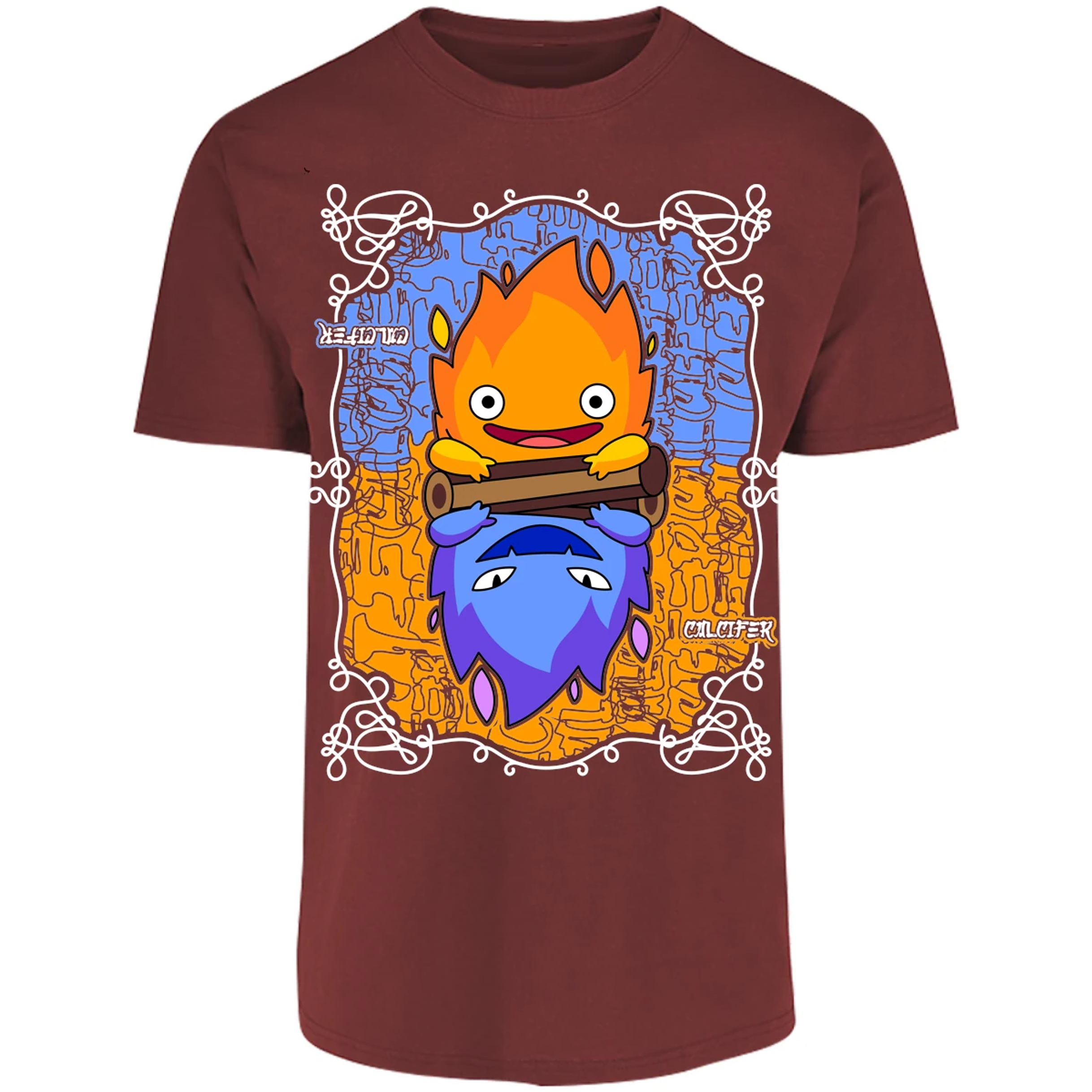 Playera Ghibli Calcifer Anime para Adulto 29