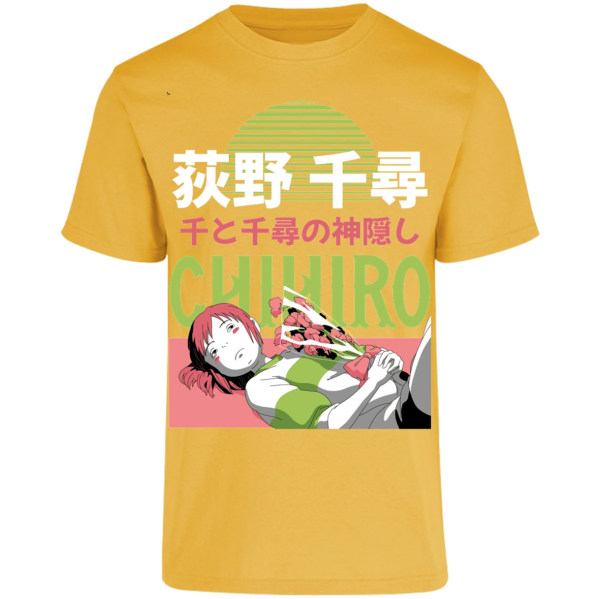 Playera Ghibli Chihiro Anime para Adulto 4