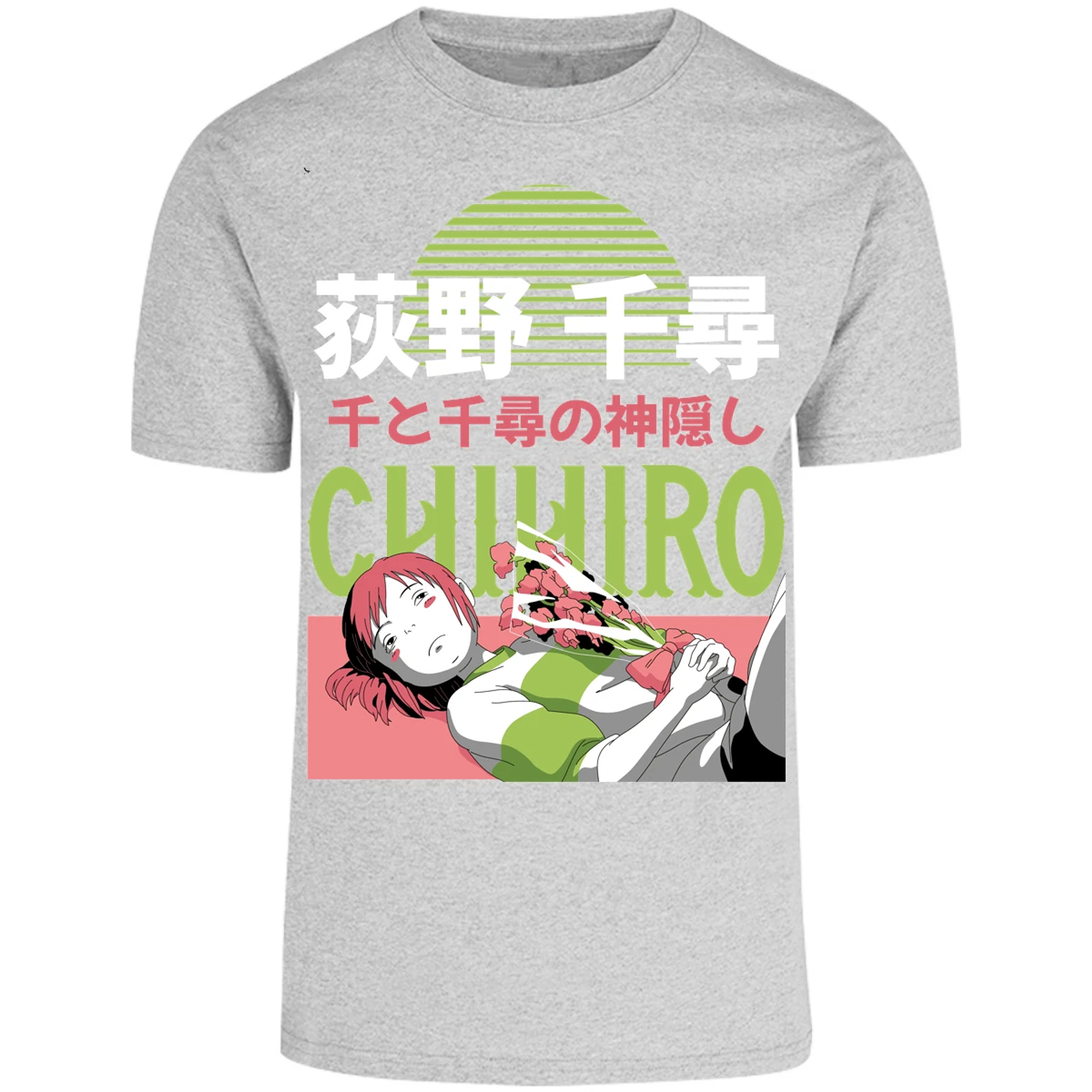 Playera Ghibli Chihiro Anime para Adulto 5