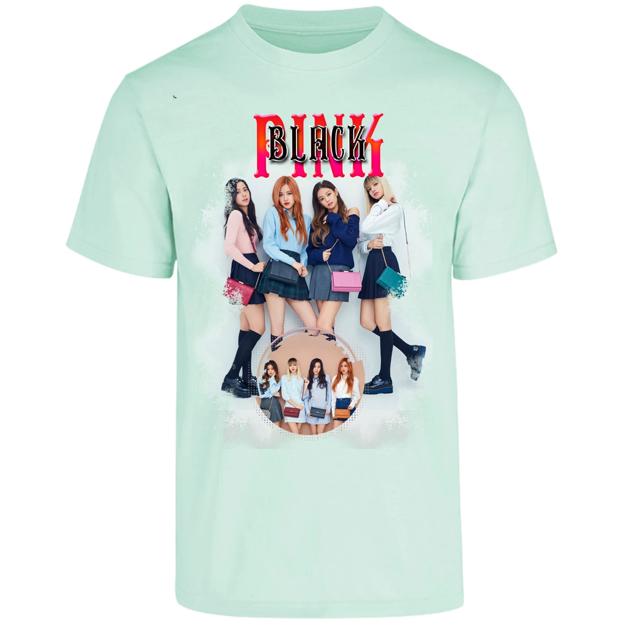 Playera K Pop Black Pink Sublimation para Adulto 6