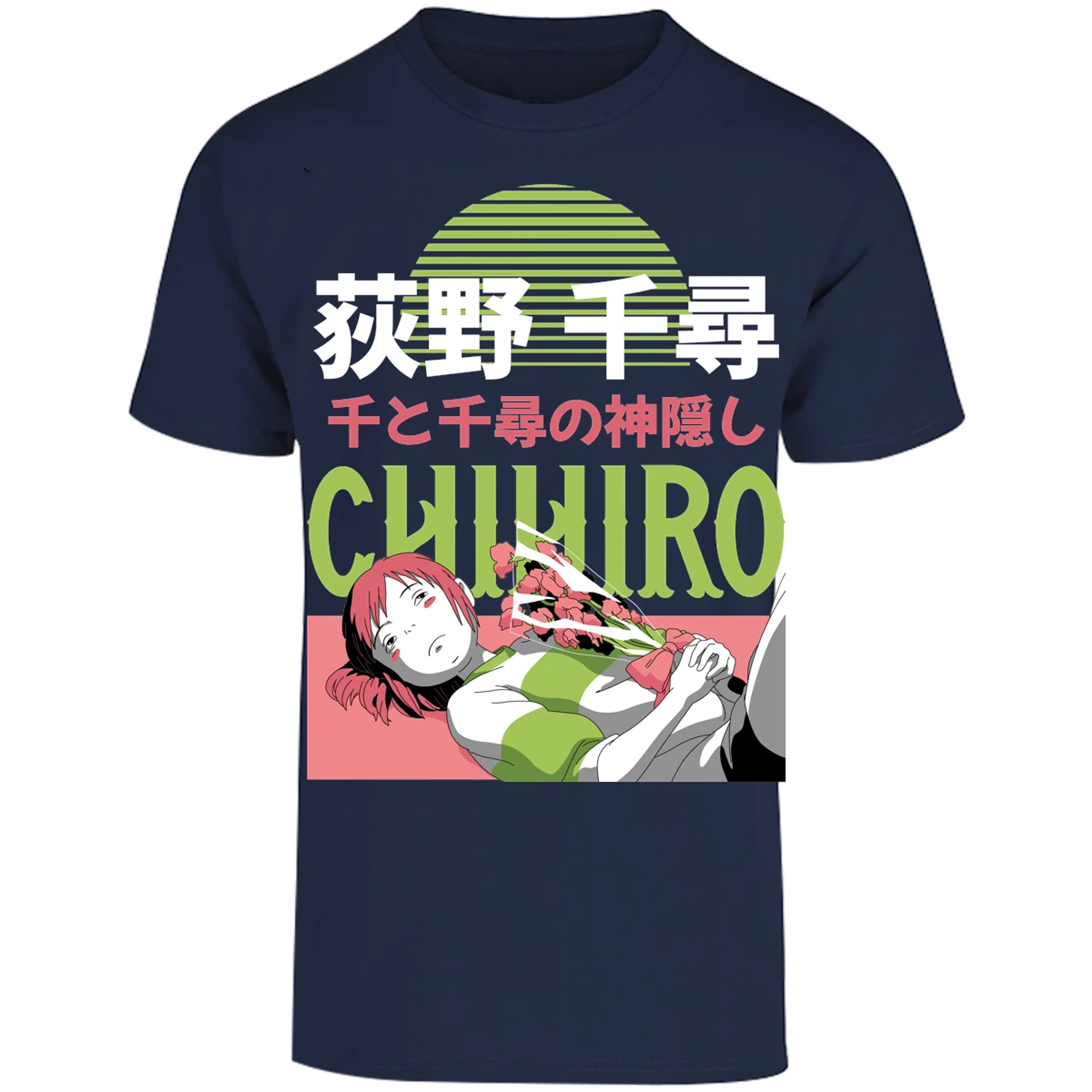 Playera Ghibli Chihiro Anime para Adulto 7