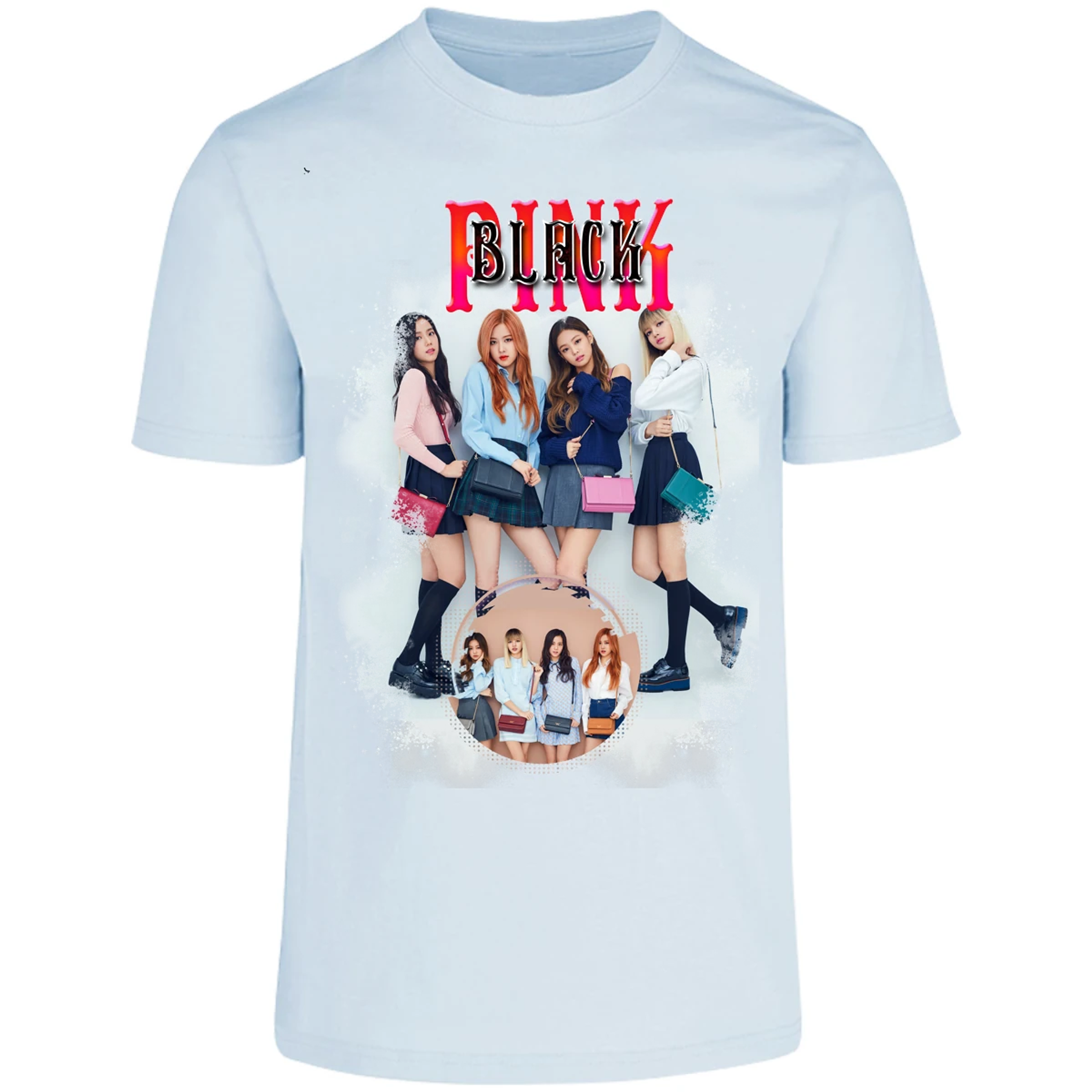 Playera K Pop Black Pink Sublimation para Adulto 21