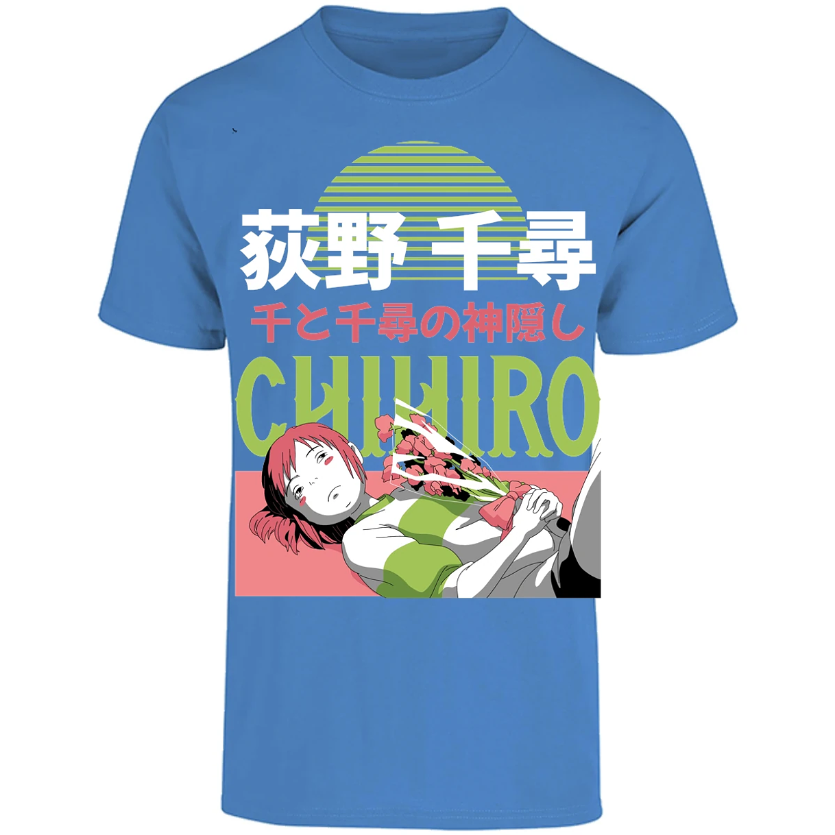 Playera Ghibli Chihiro Anime para Adulto 8