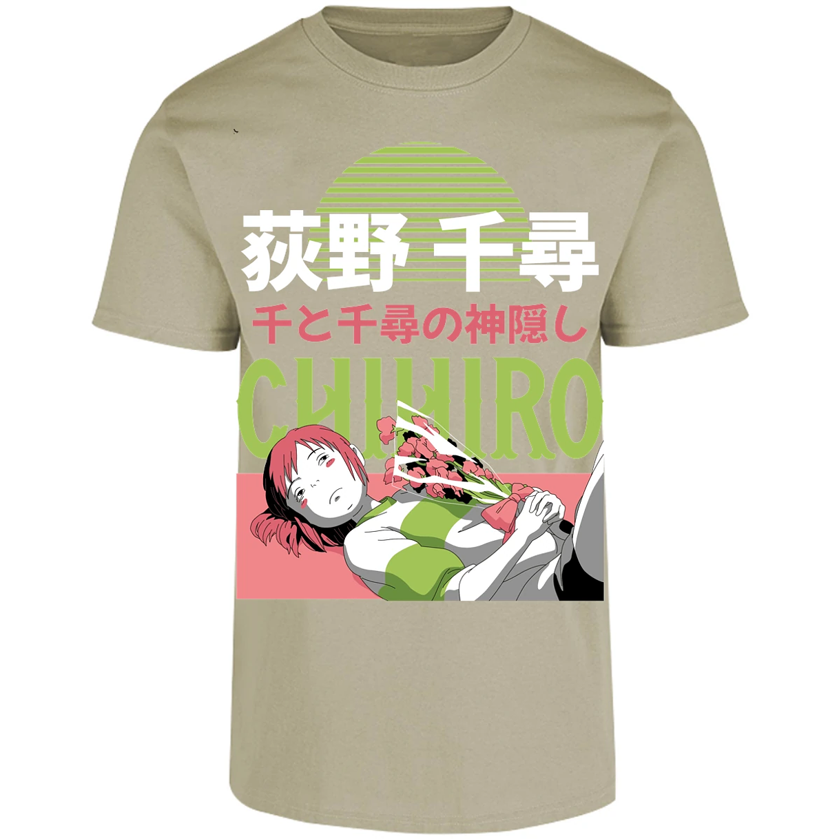 Playera Ghibli Chihiro Anime para Adulto 23