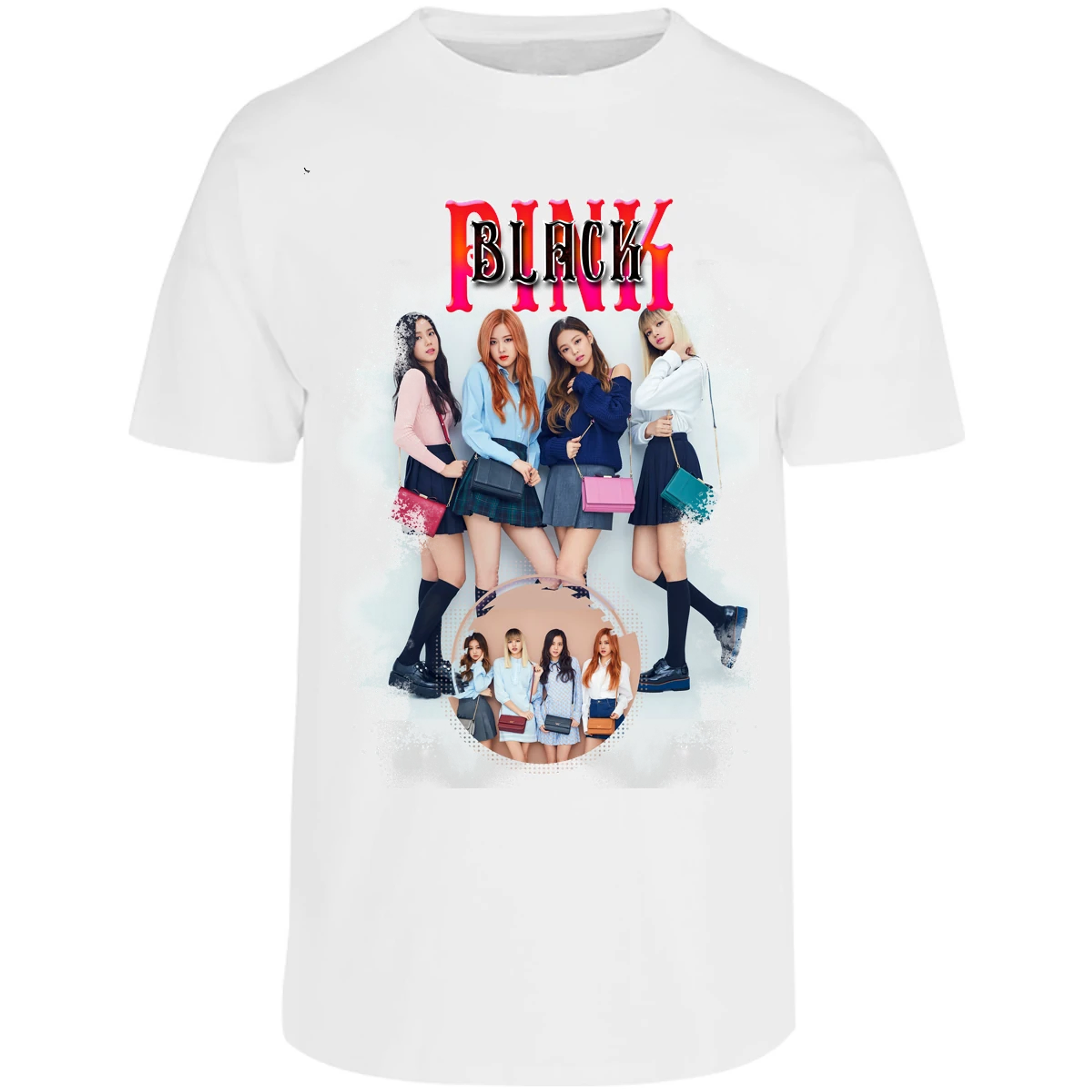 Playera K Pop Black Pink Sublimation para Adulto 26