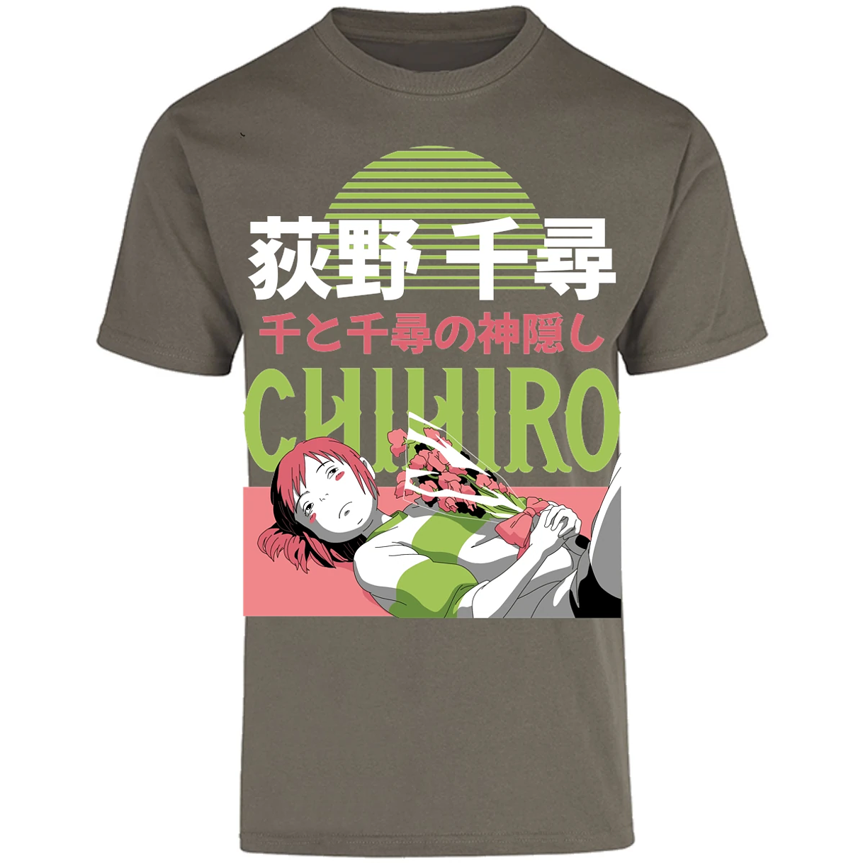 Playera Ghibli Chihiro Anime para Adulto 9