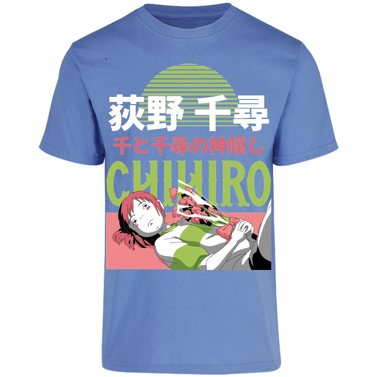 Playera Ghibli Chihiro Anime para Adulto 10