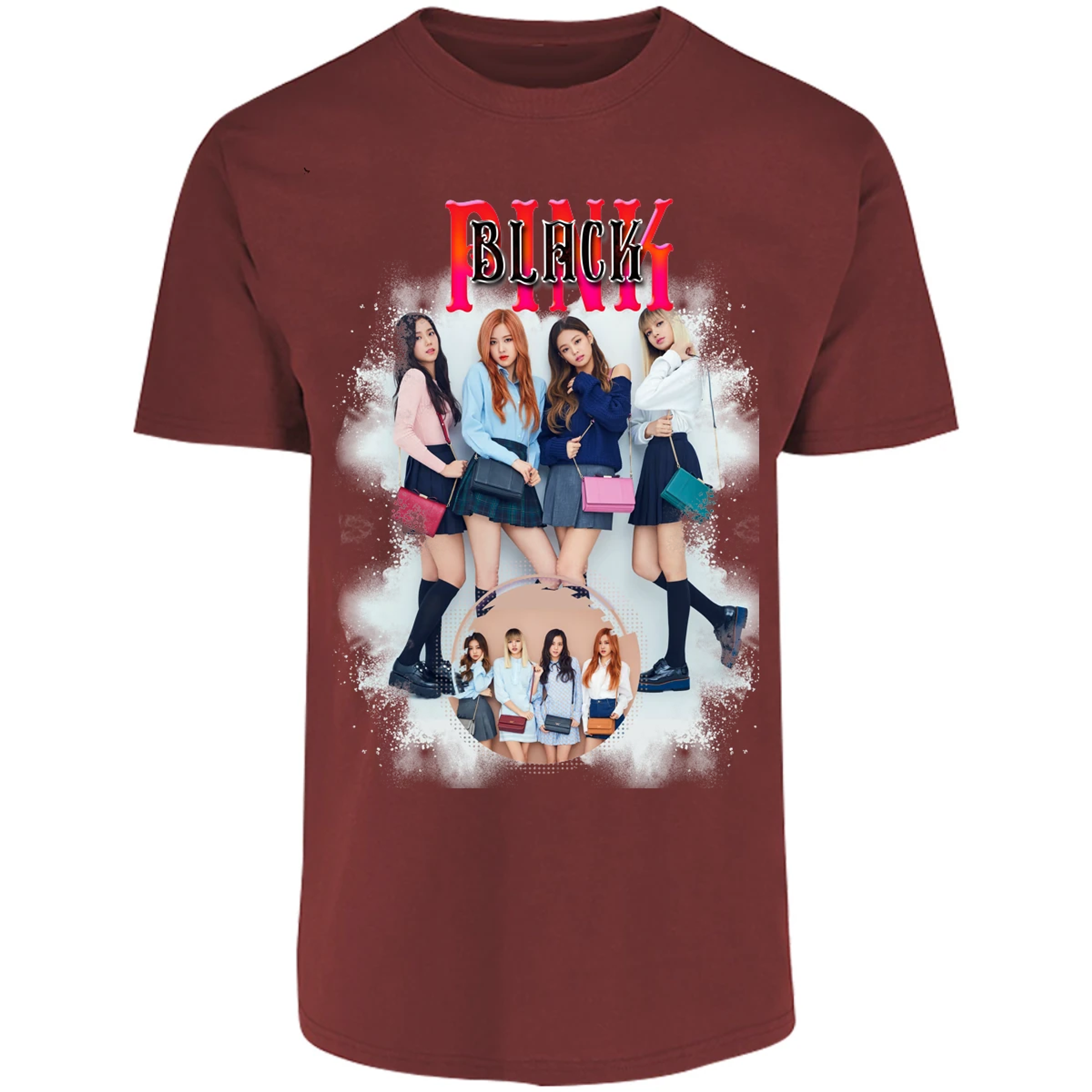 Playera K Pop Black Pink Sublimation para Adulto 12