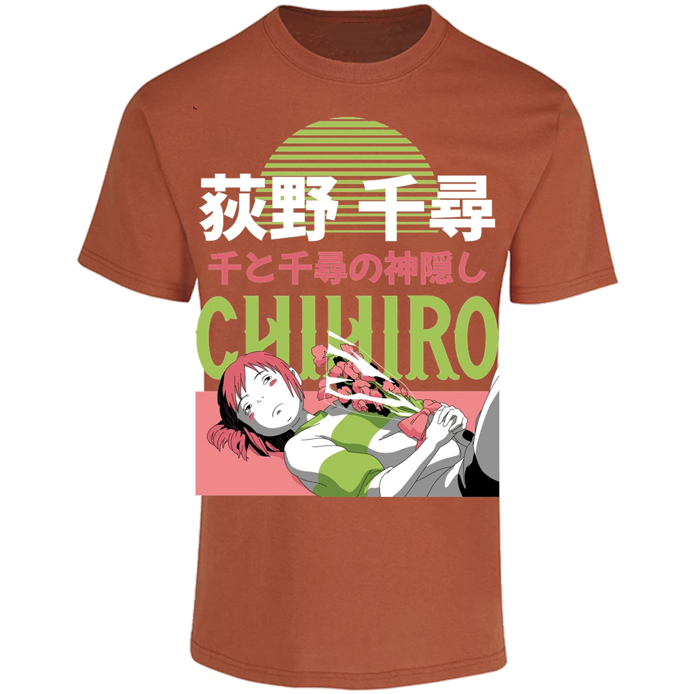 Playera Ghibli Chihiro Anime para Adulto 15