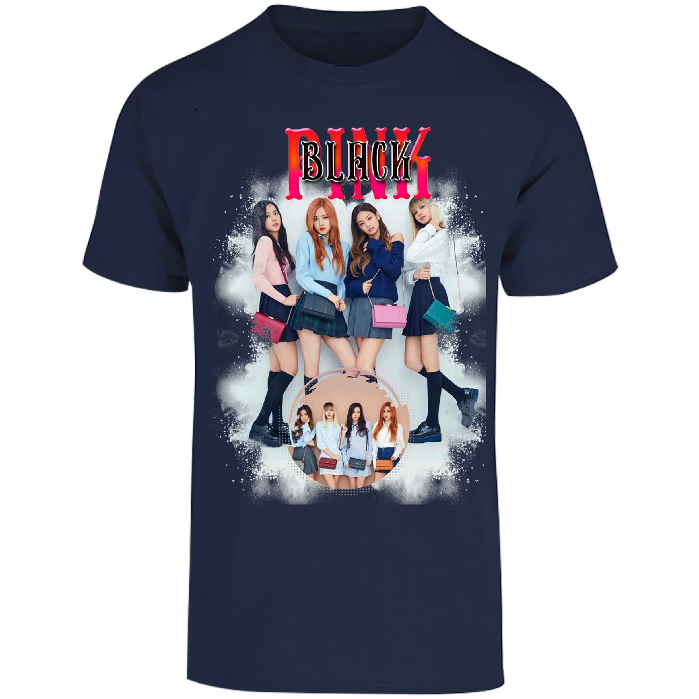 Playera K Pop Black Pink Sublimation para Adulto 14