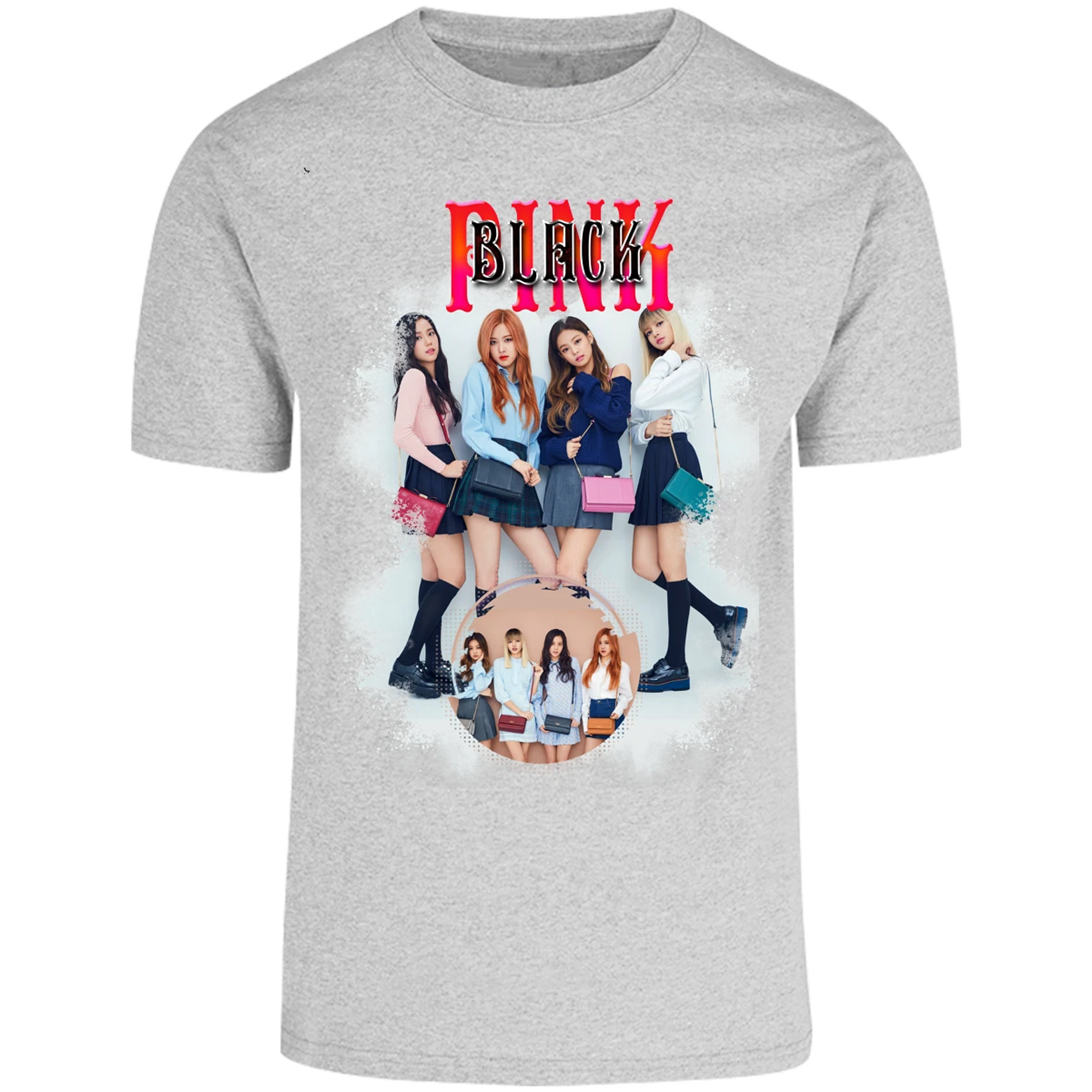 Playera K Pop Black Pink Sublimation para Adulto 16