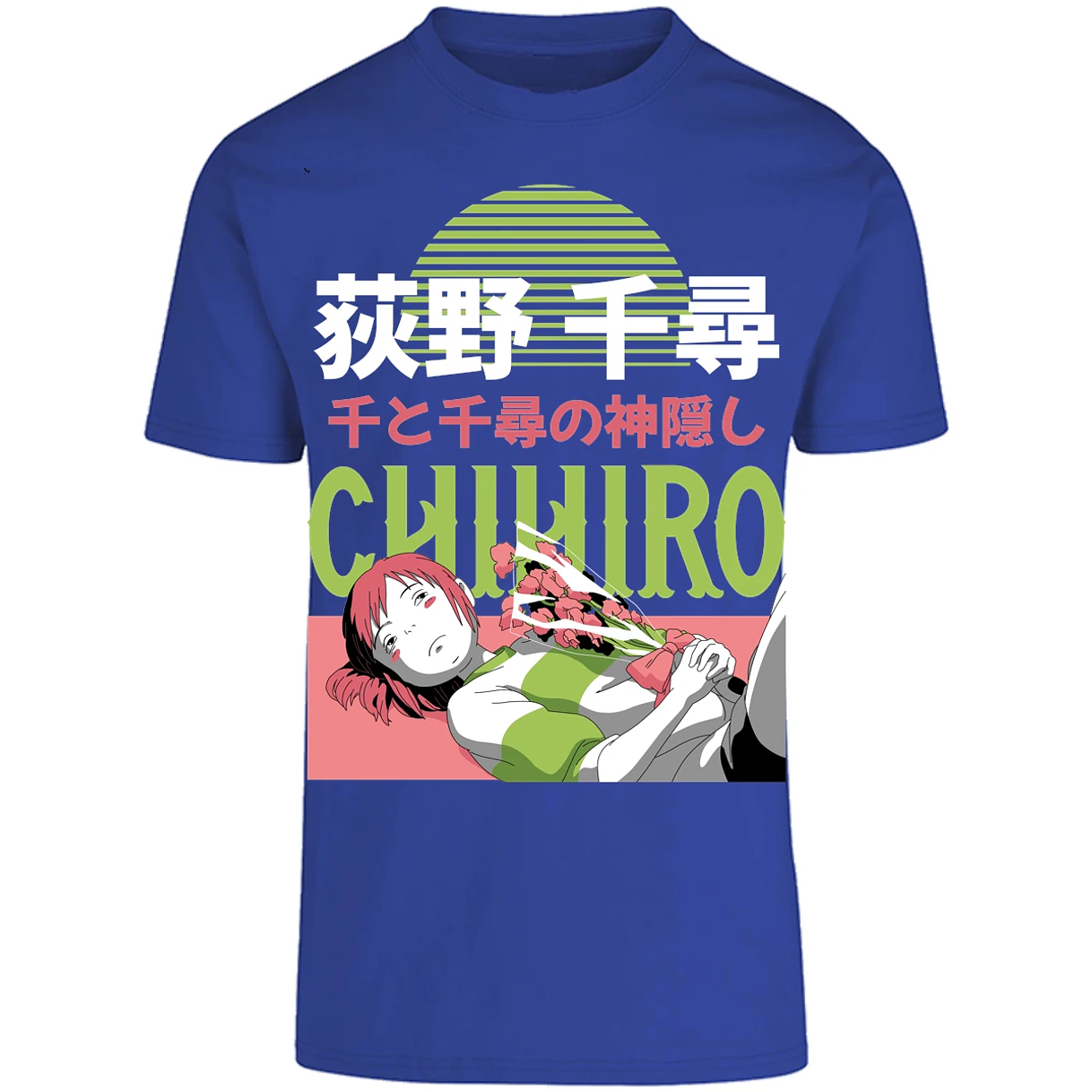Playera Ghibli Chihiro Anime para Adulto 17