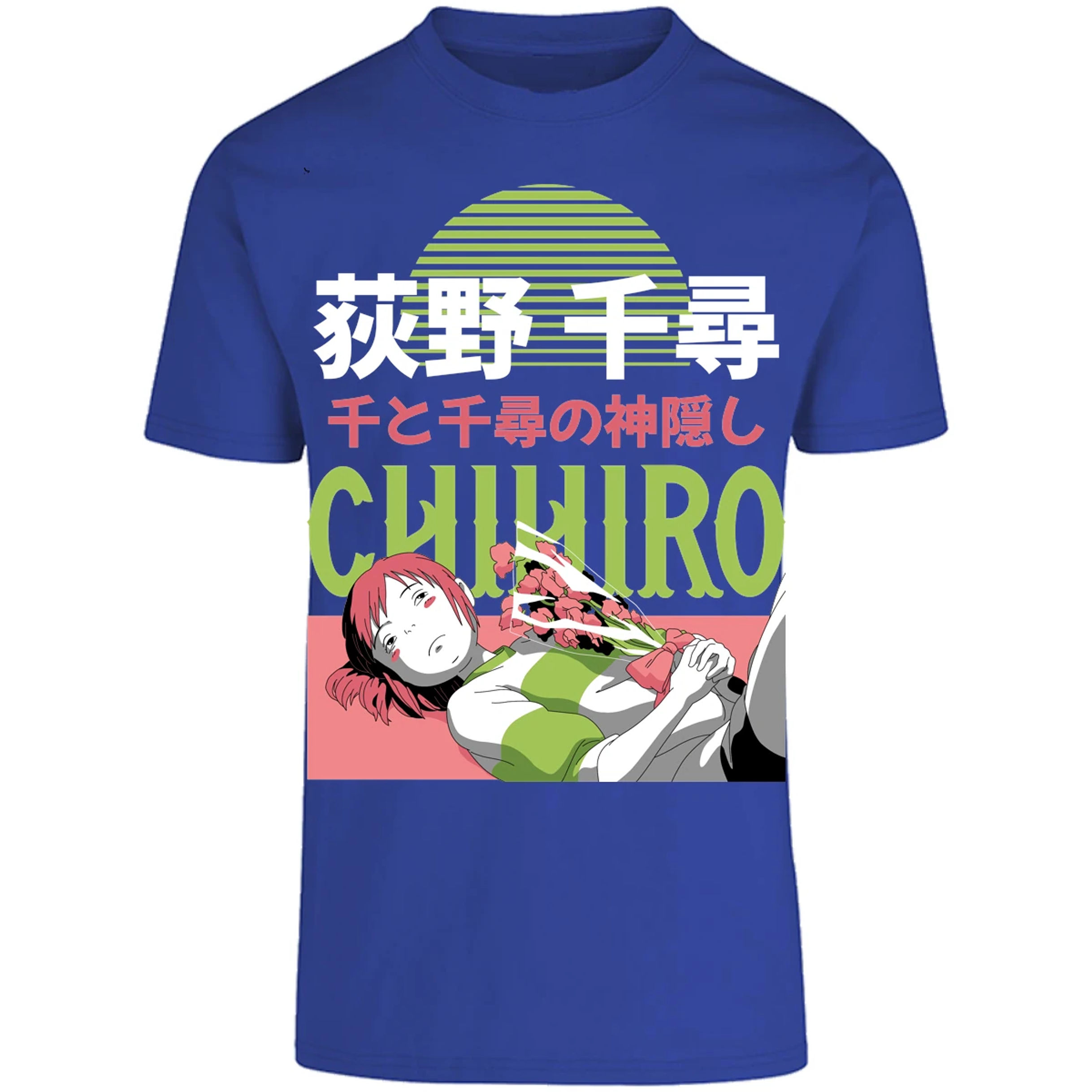 Playera Ghibli Chihiro Anime para Adulto 17
