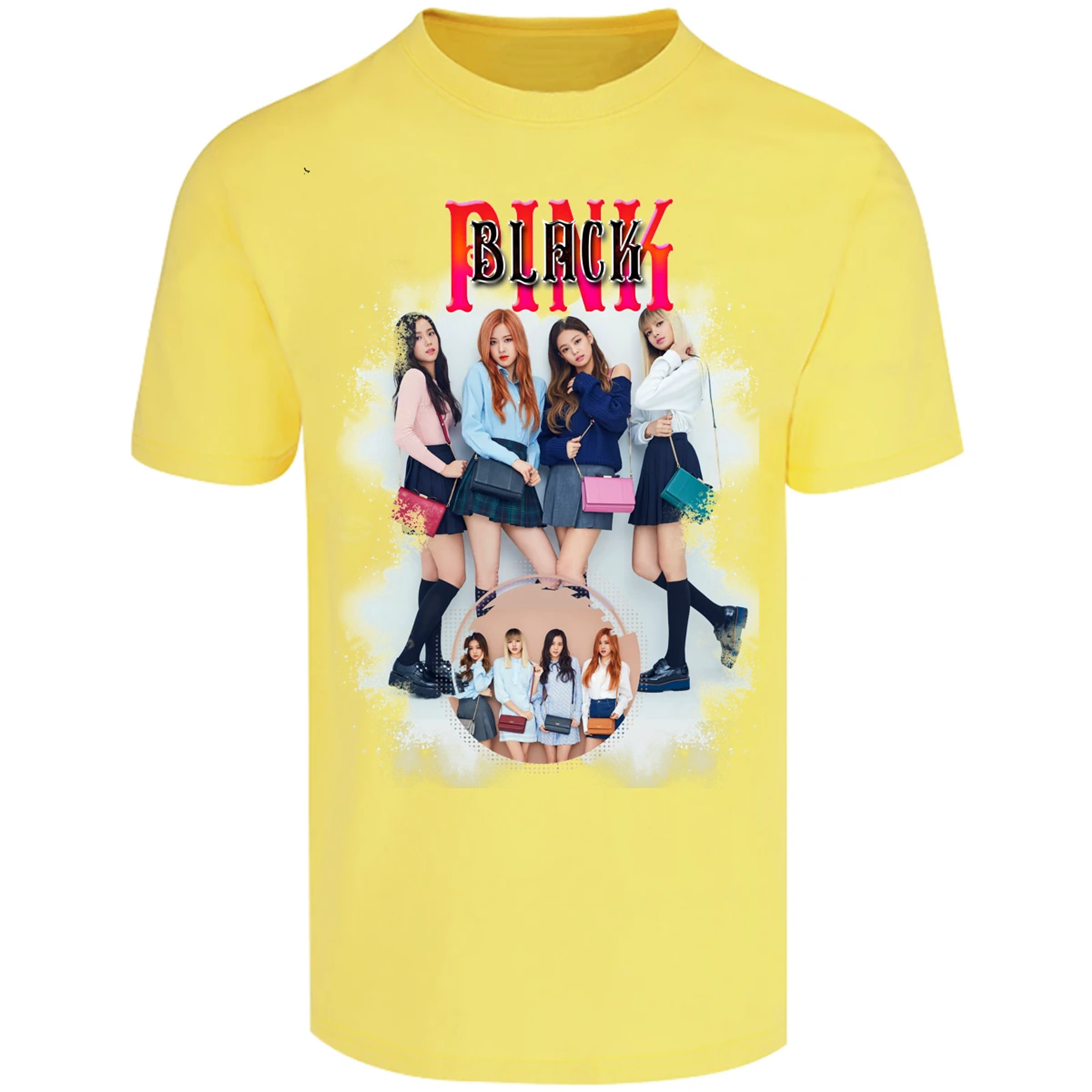 Playera K Pop Black Pink Sublimation para Adulto 25