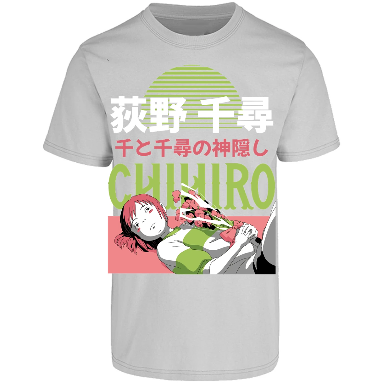 Playera Ghibli Chihiro Anime para Adulto 18