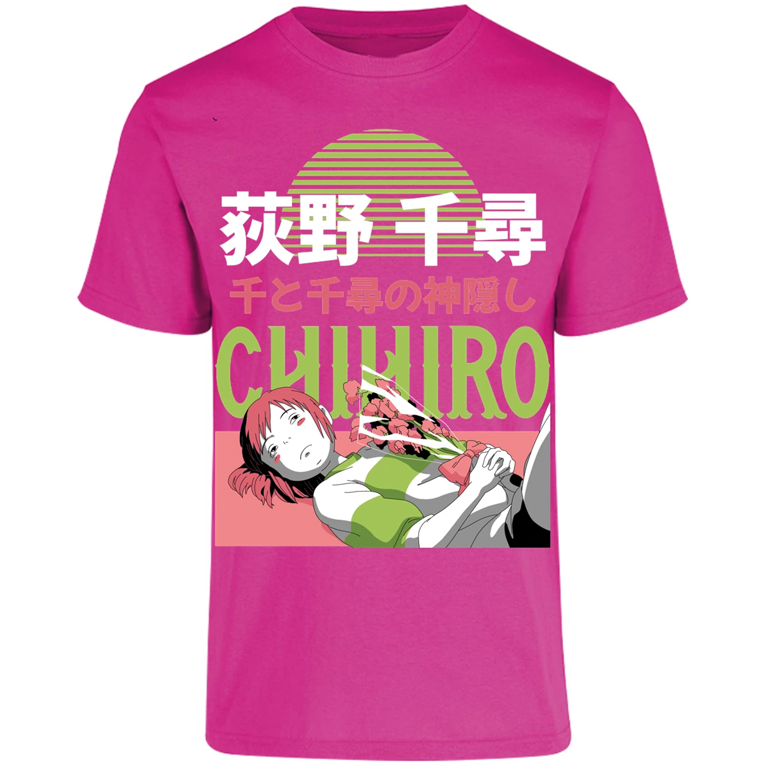 Playera Ghibli Chihiro Anime para Adulto 24