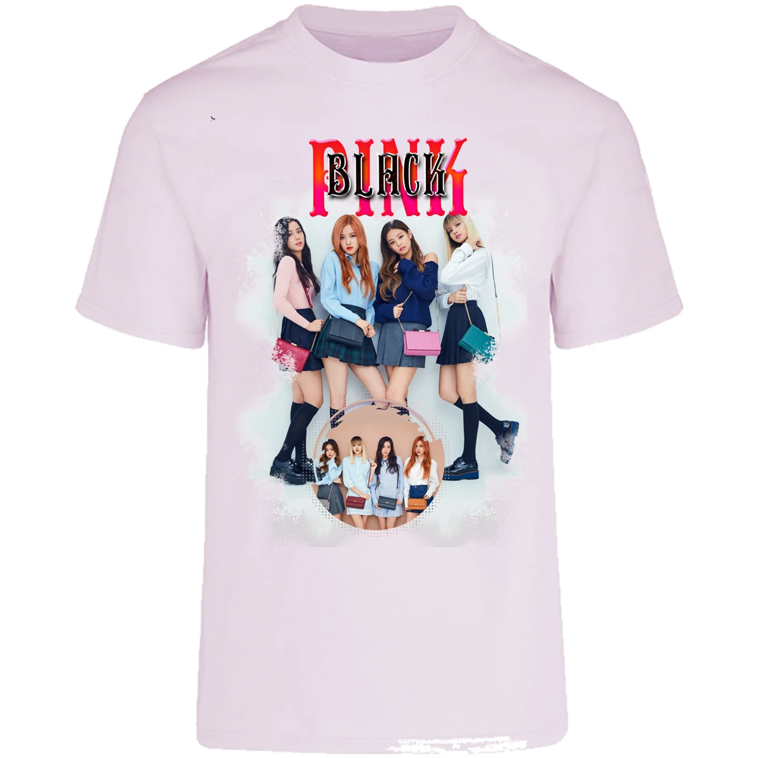 Playera K Pop Black Pink Sublimation para Adulto 23