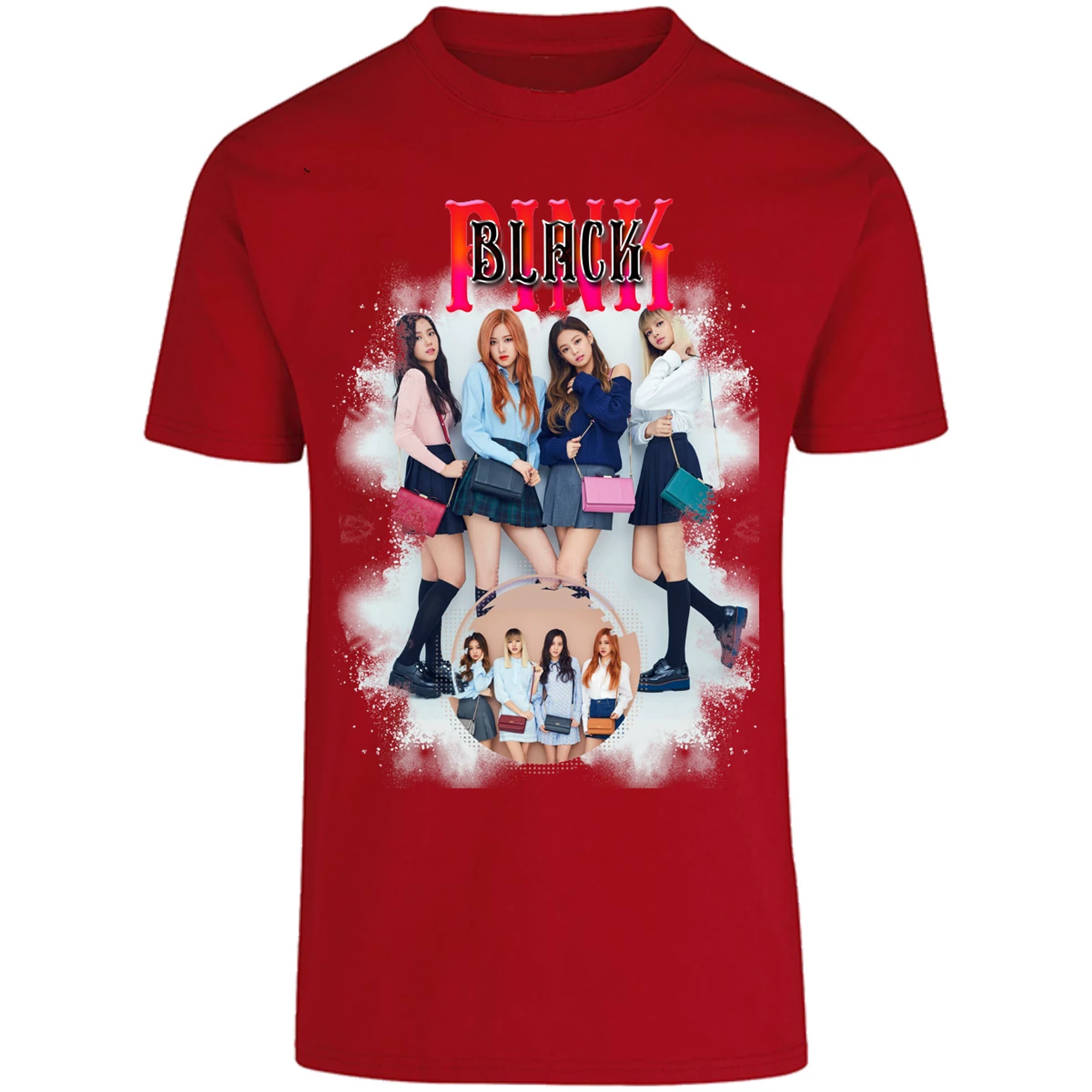 Playera K Pop Black Pink Sublimation para Adulto 24