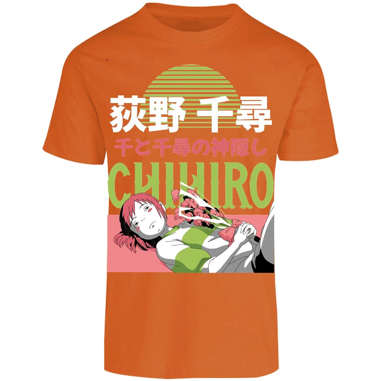 Playera Ghibli Chihiro Anime para Adulto 28