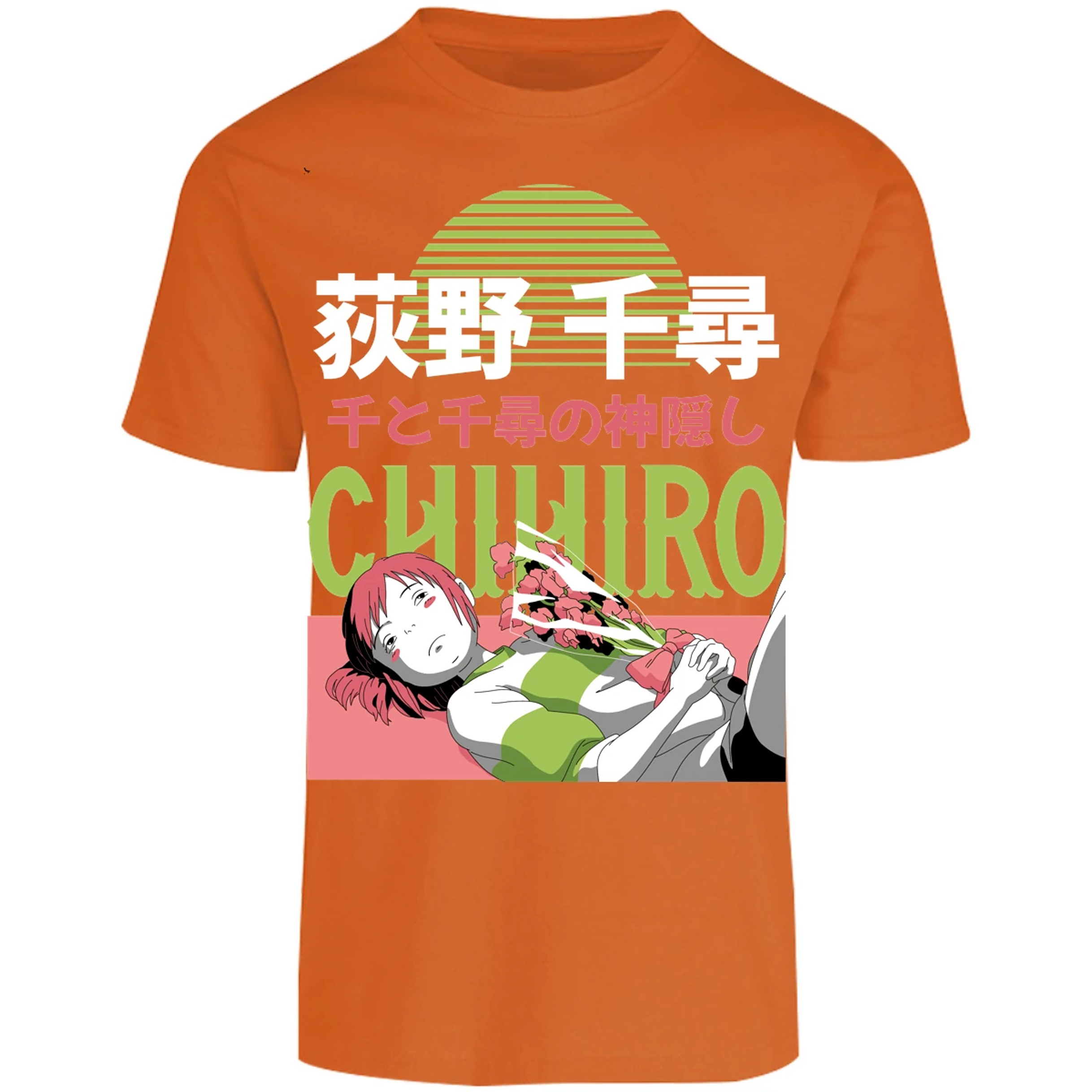 Playera Ghibli Chihiro Anime para Adulto 28