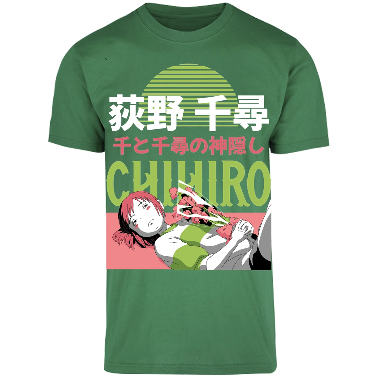 Playera Ghibli Chihiro Anime para Adulto 29