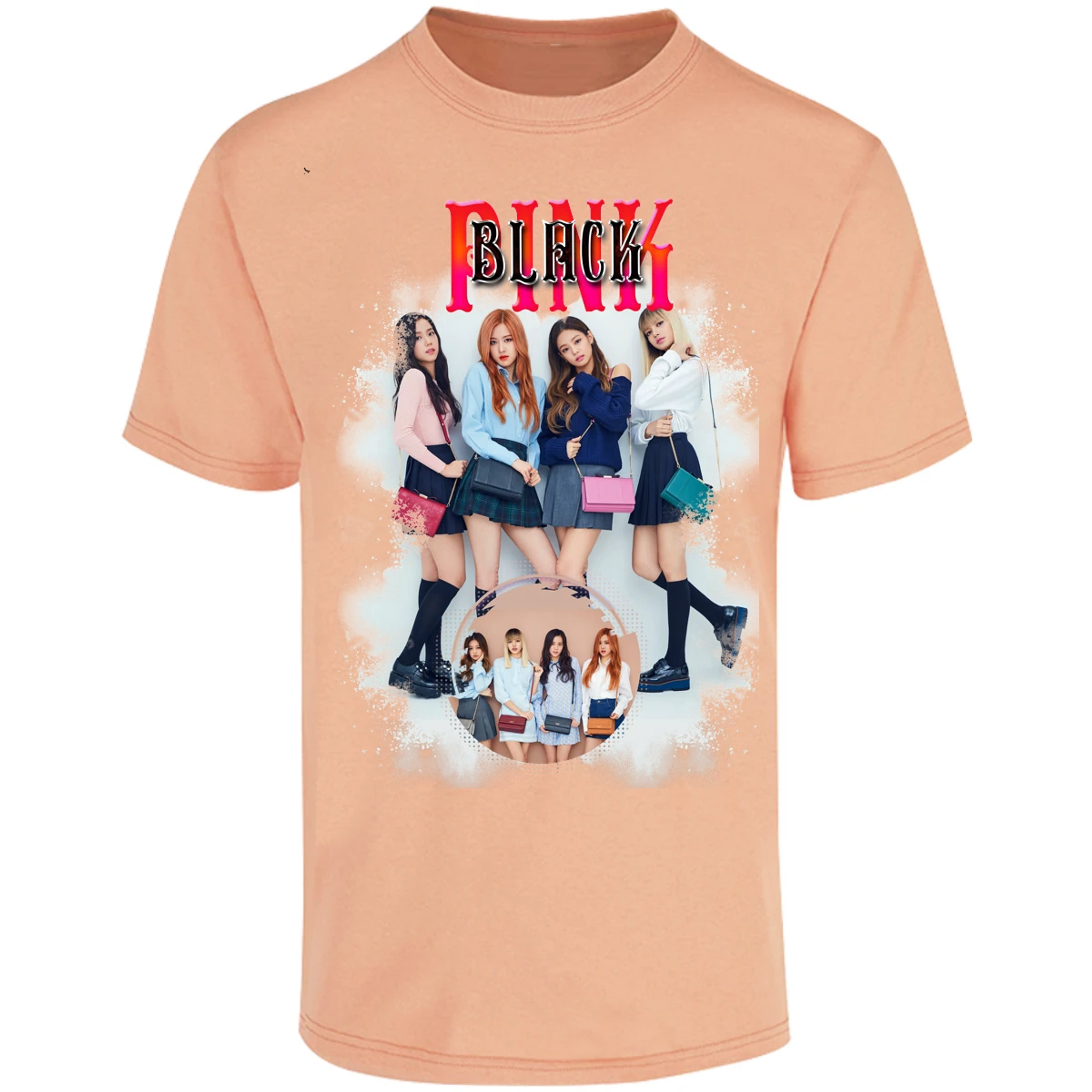 Playera K Pop Black Pink Sublimation para Adulto 27