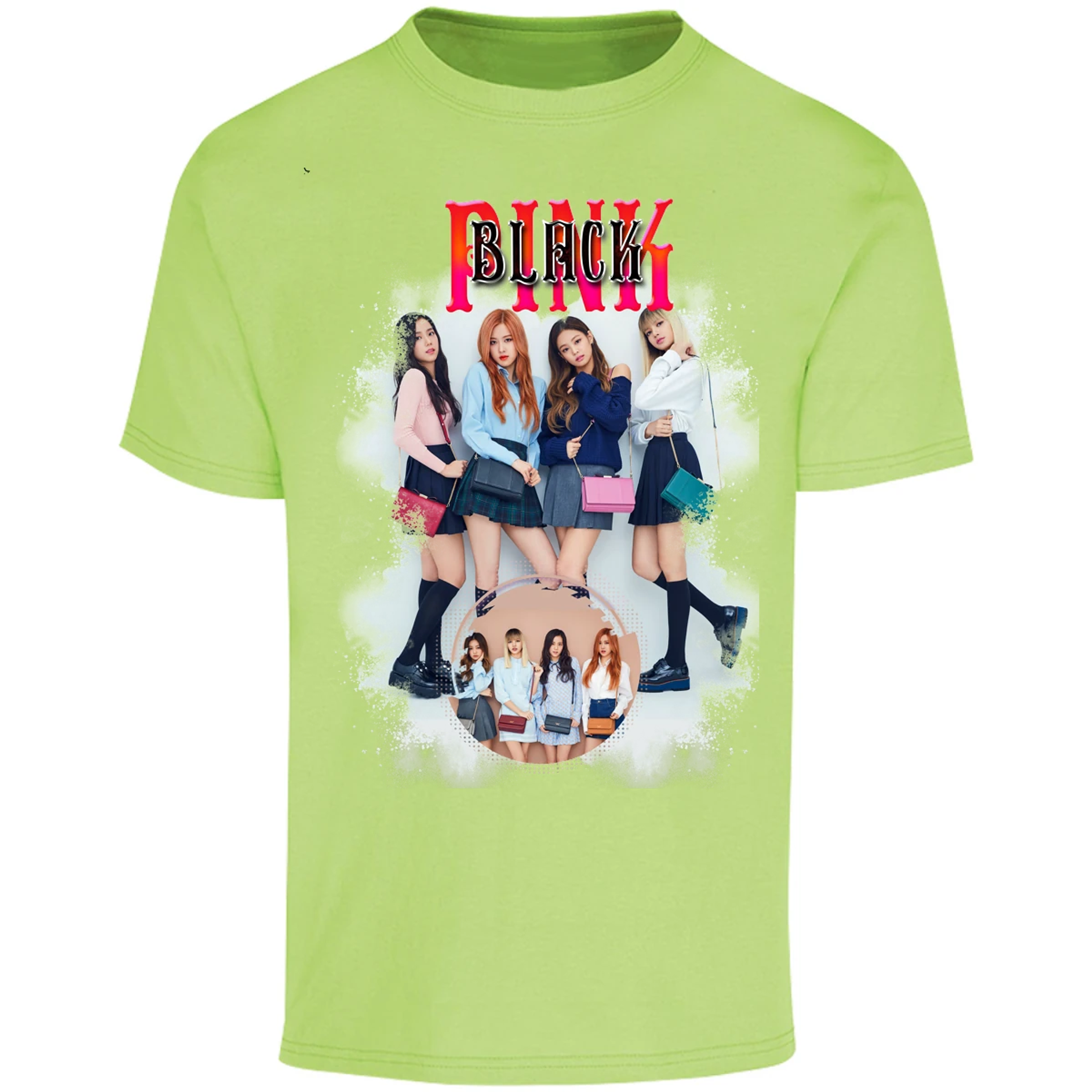 Playera K Pop Black Pink Sublimation para Adulto 30