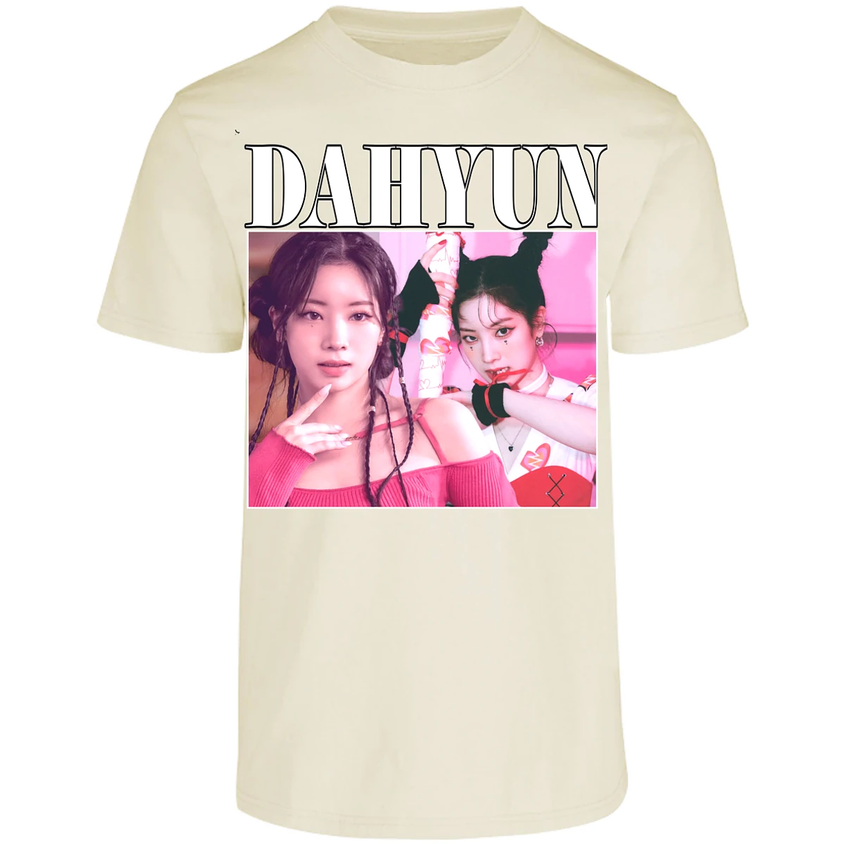 Playera K Pop Dahyun Sublimation para Adulto 26