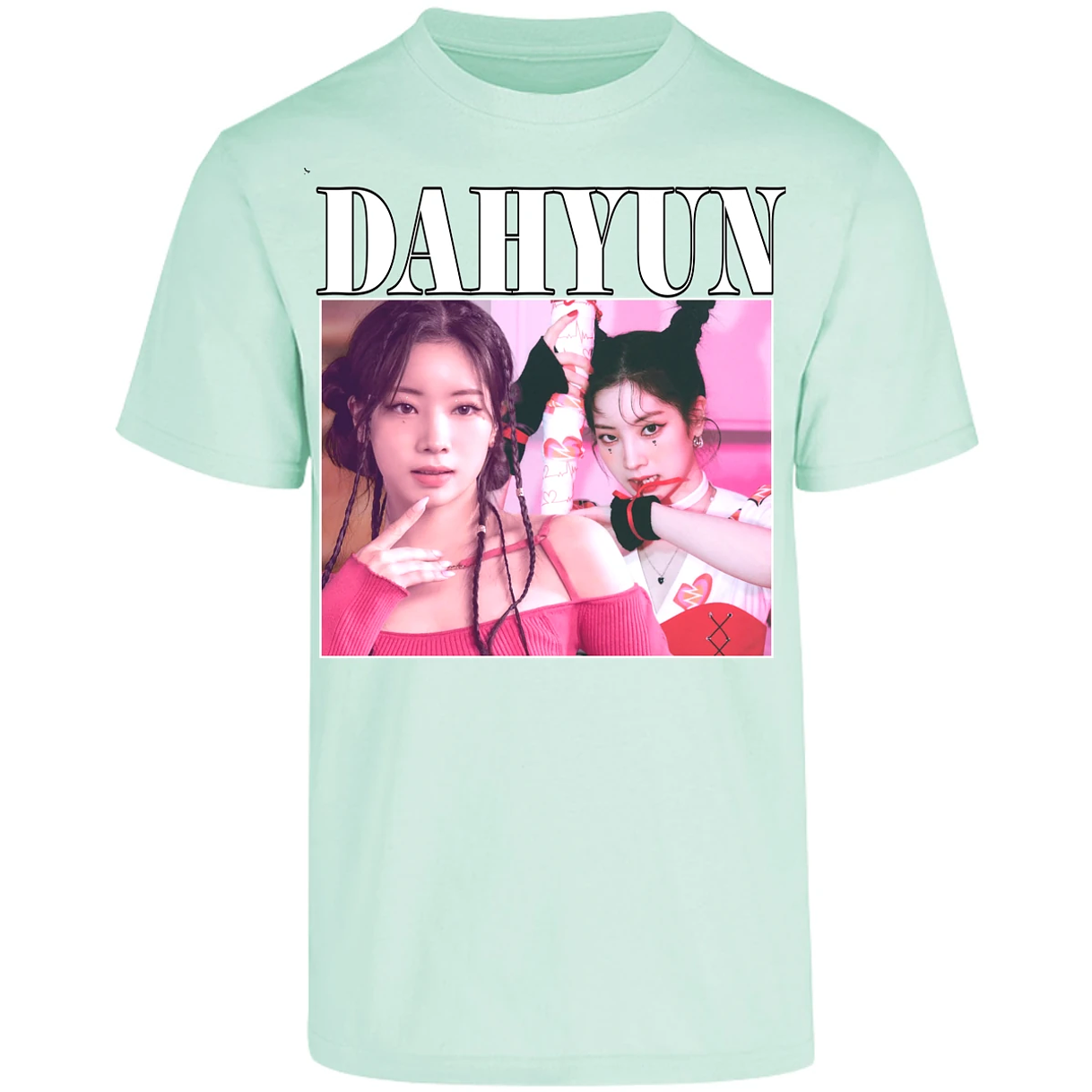 Playera K Pop Dahyun Sublimation para Adulto 4