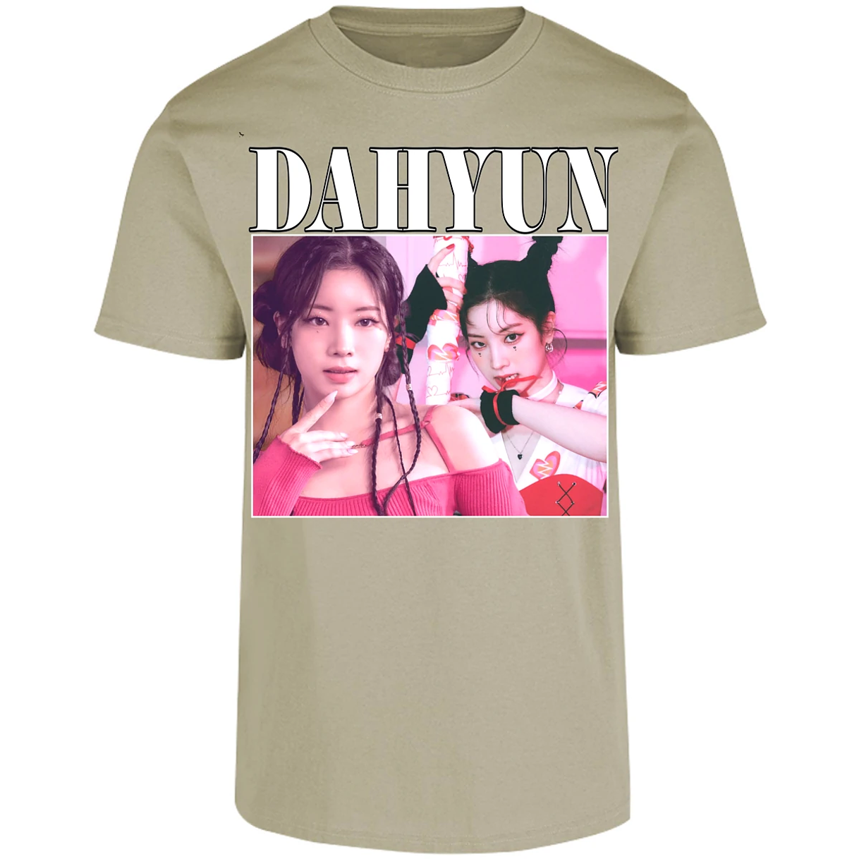 Playera K Pop Dahyun Sublimation para Adulto 28