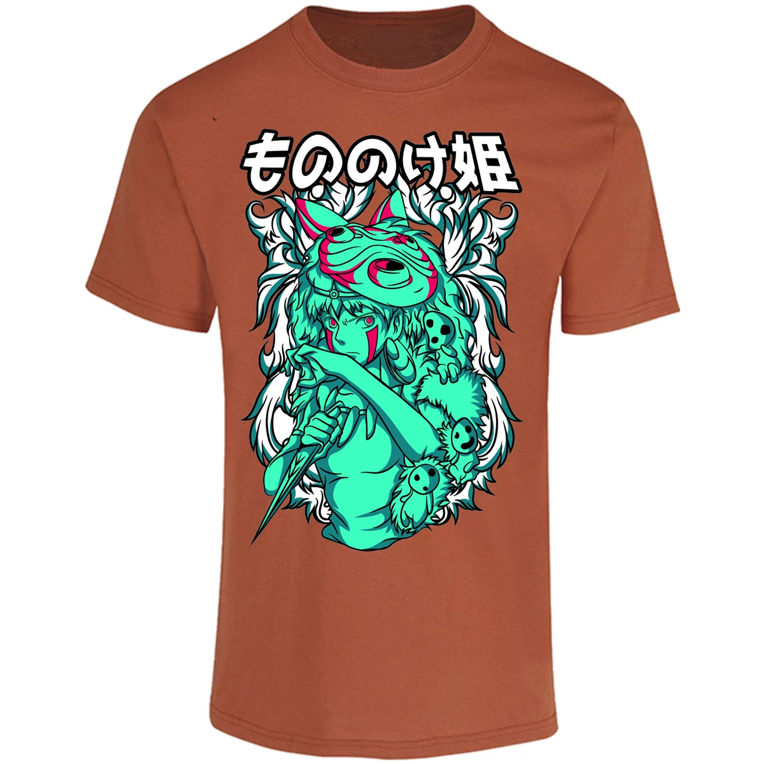 Playera Ghibli Mononoke para Adulto 1