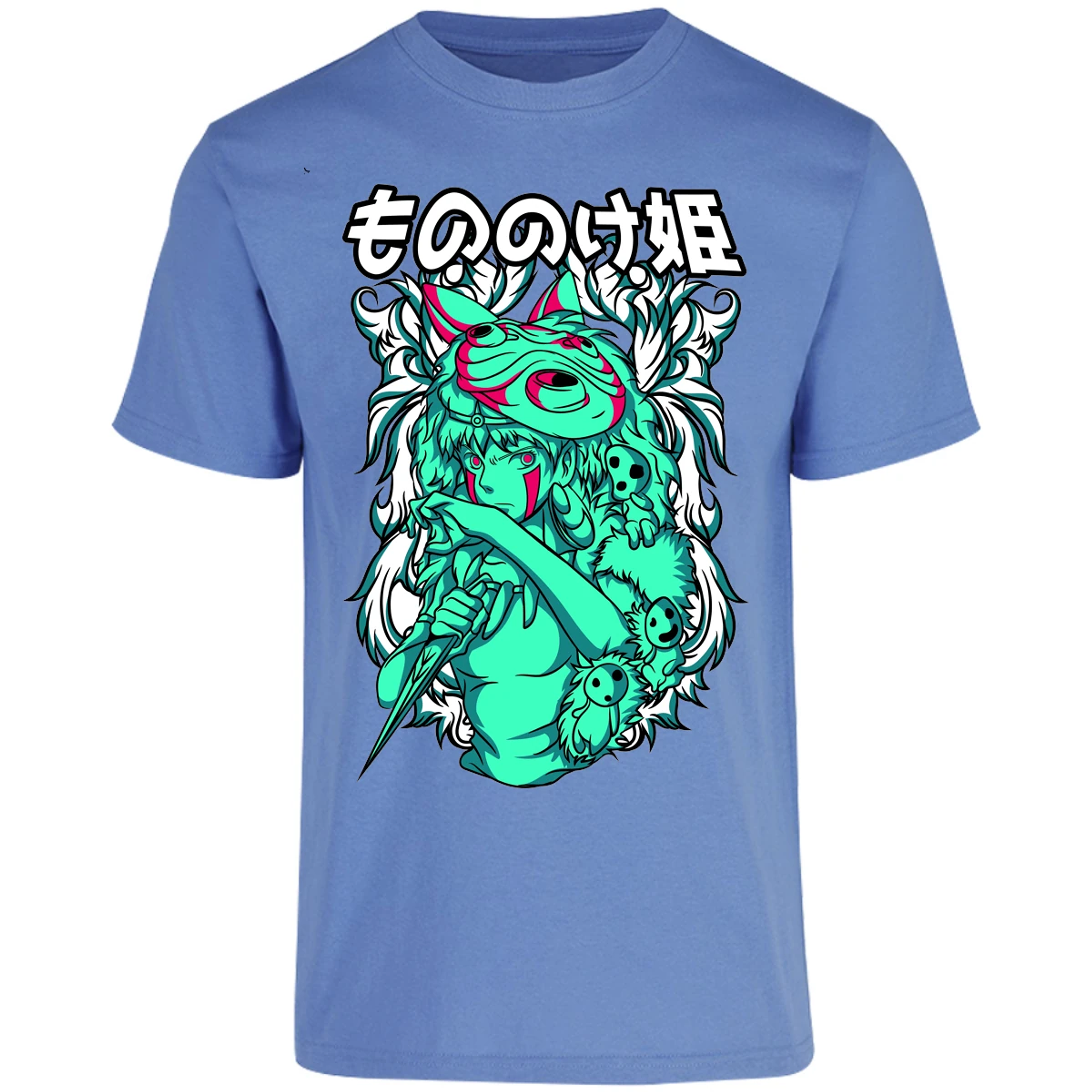 Playera Ghibli Mononoke para Adulto 13