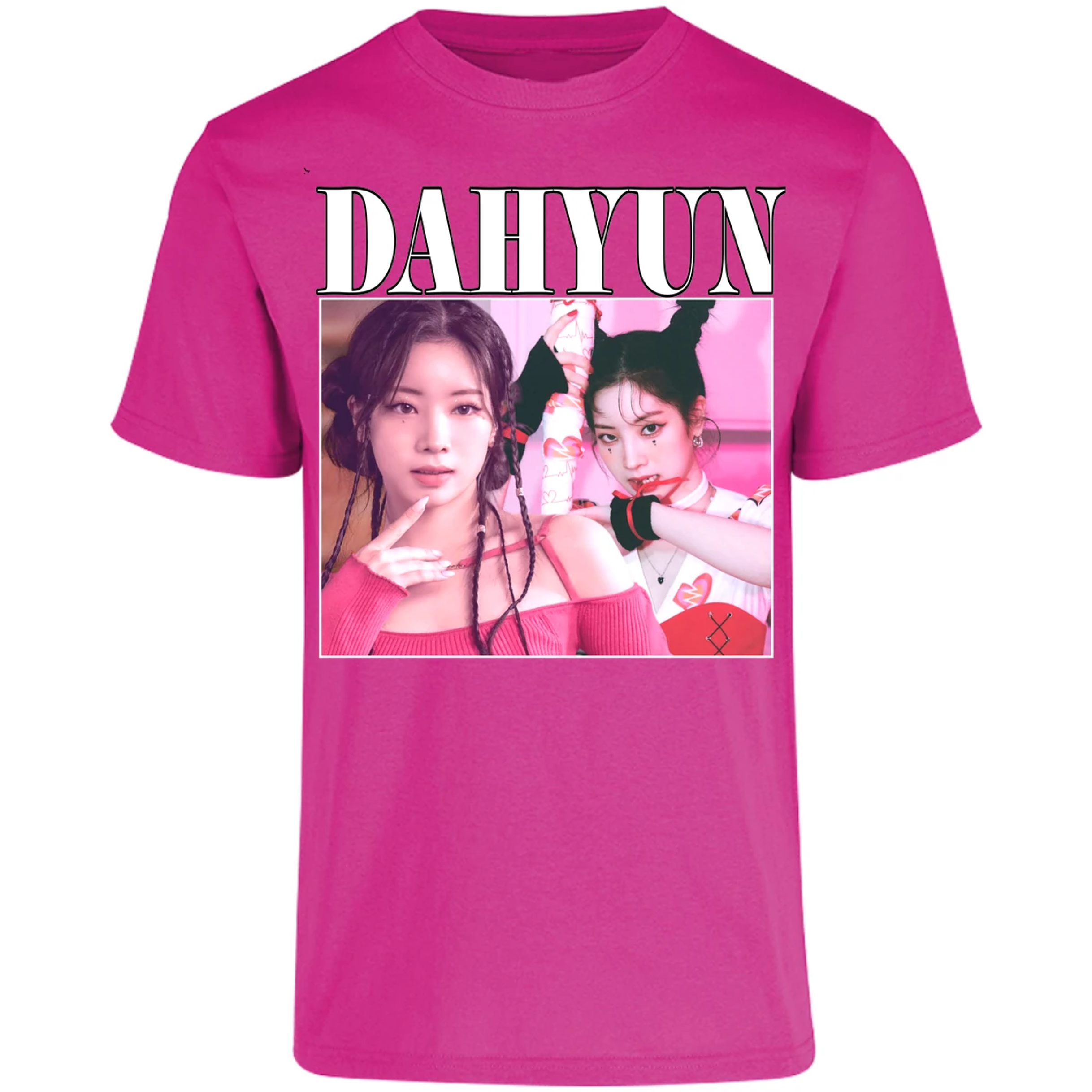 Playera K Pop Dahyun Sublimation para Adulto 12