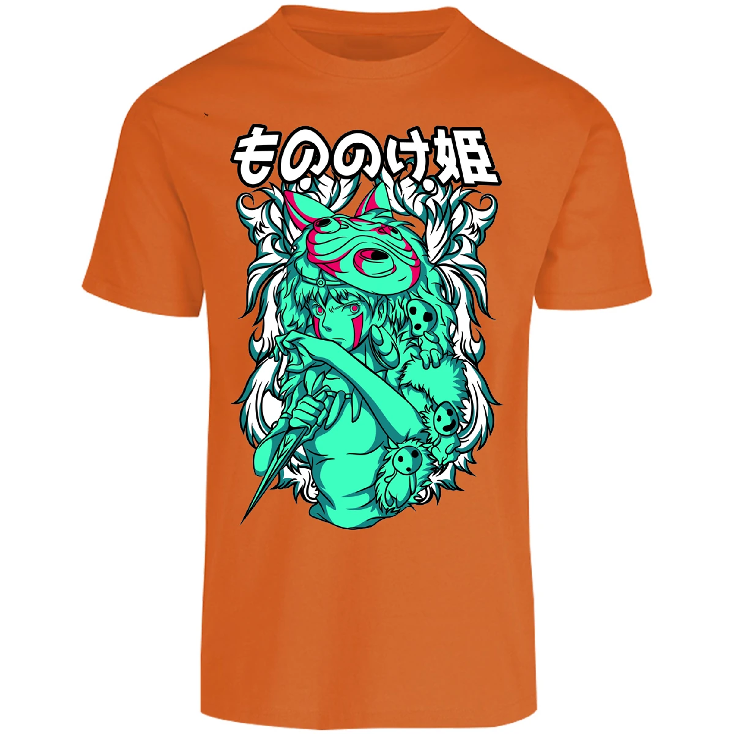 Playera Ghibli Mononoke para Adulto 14