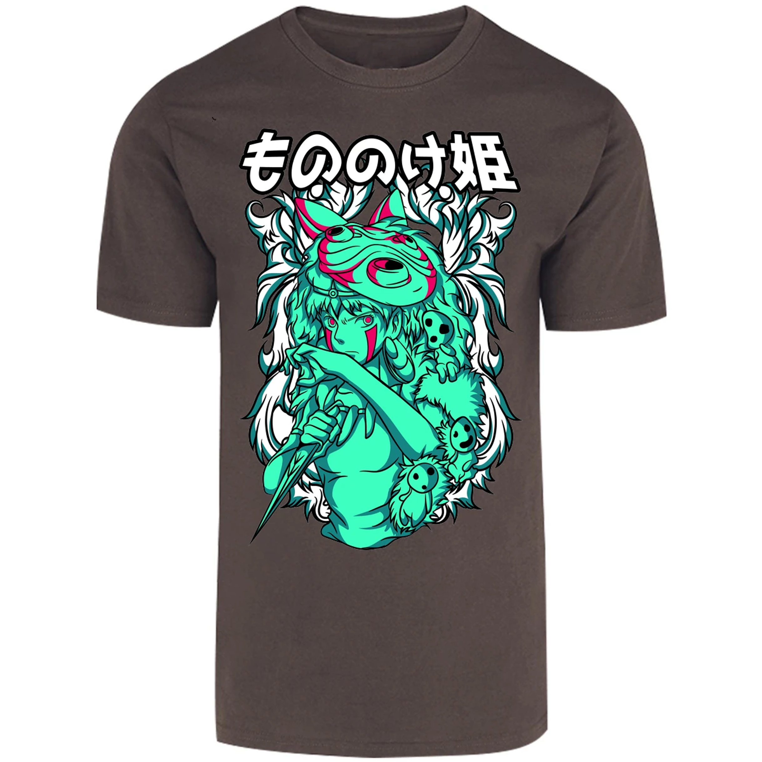 Playera Ghibli Mononoke para Adulto 16