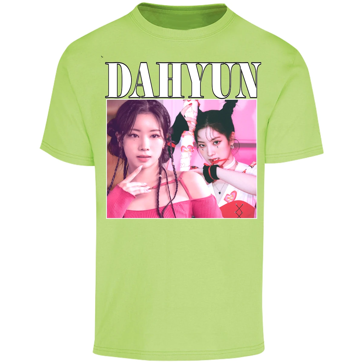 Playera K Pop Dahyun Sublimation para Adulto 21