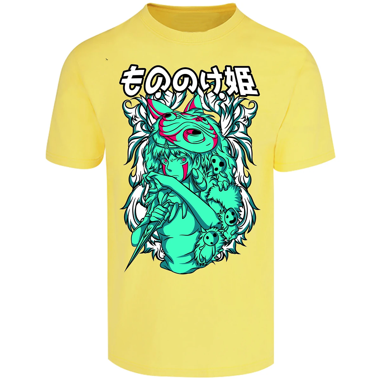 Playera Ghibli Mononoke para Adulto 23